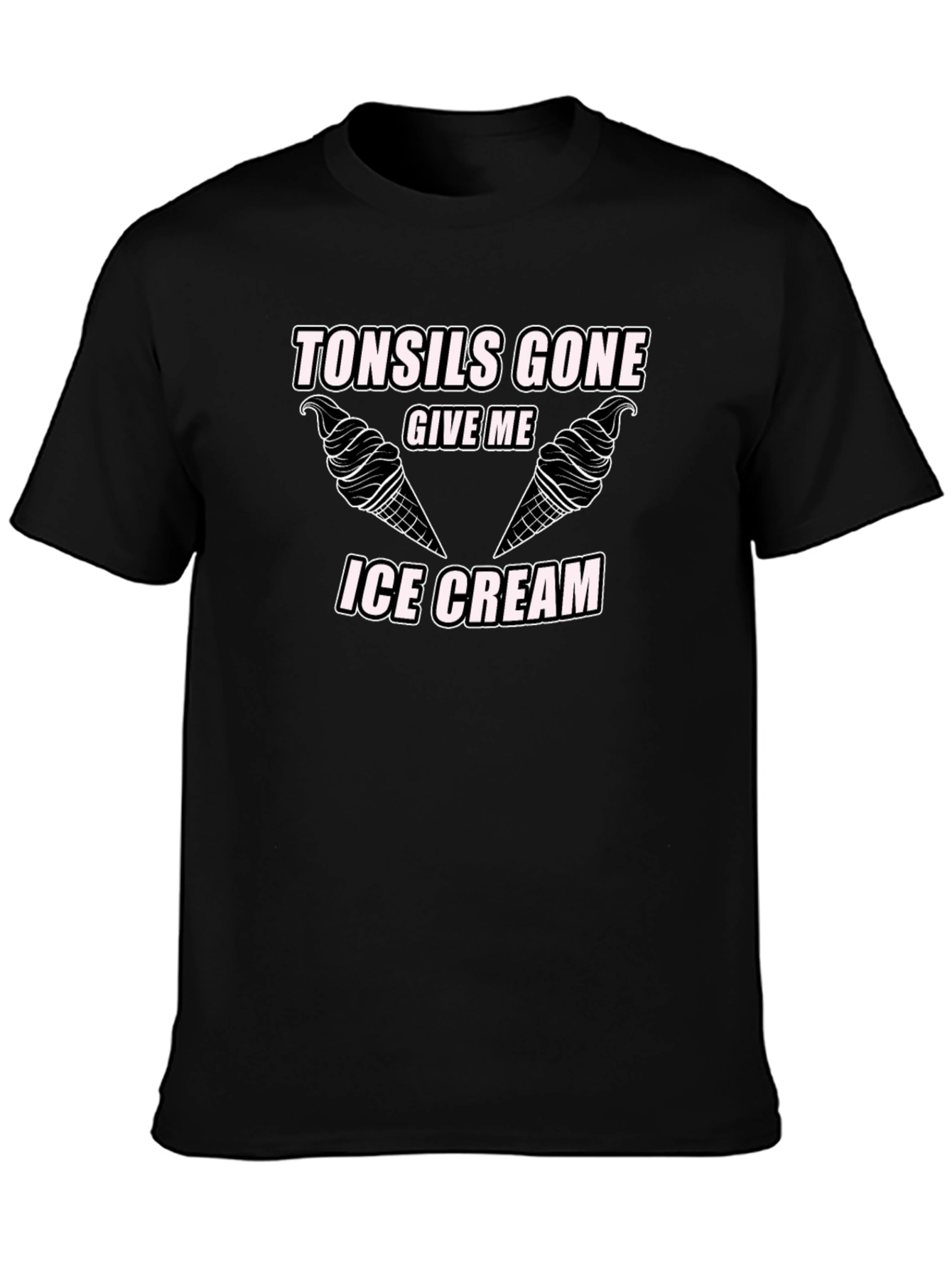 Tonsils Gone Ice Cream T-Shirt