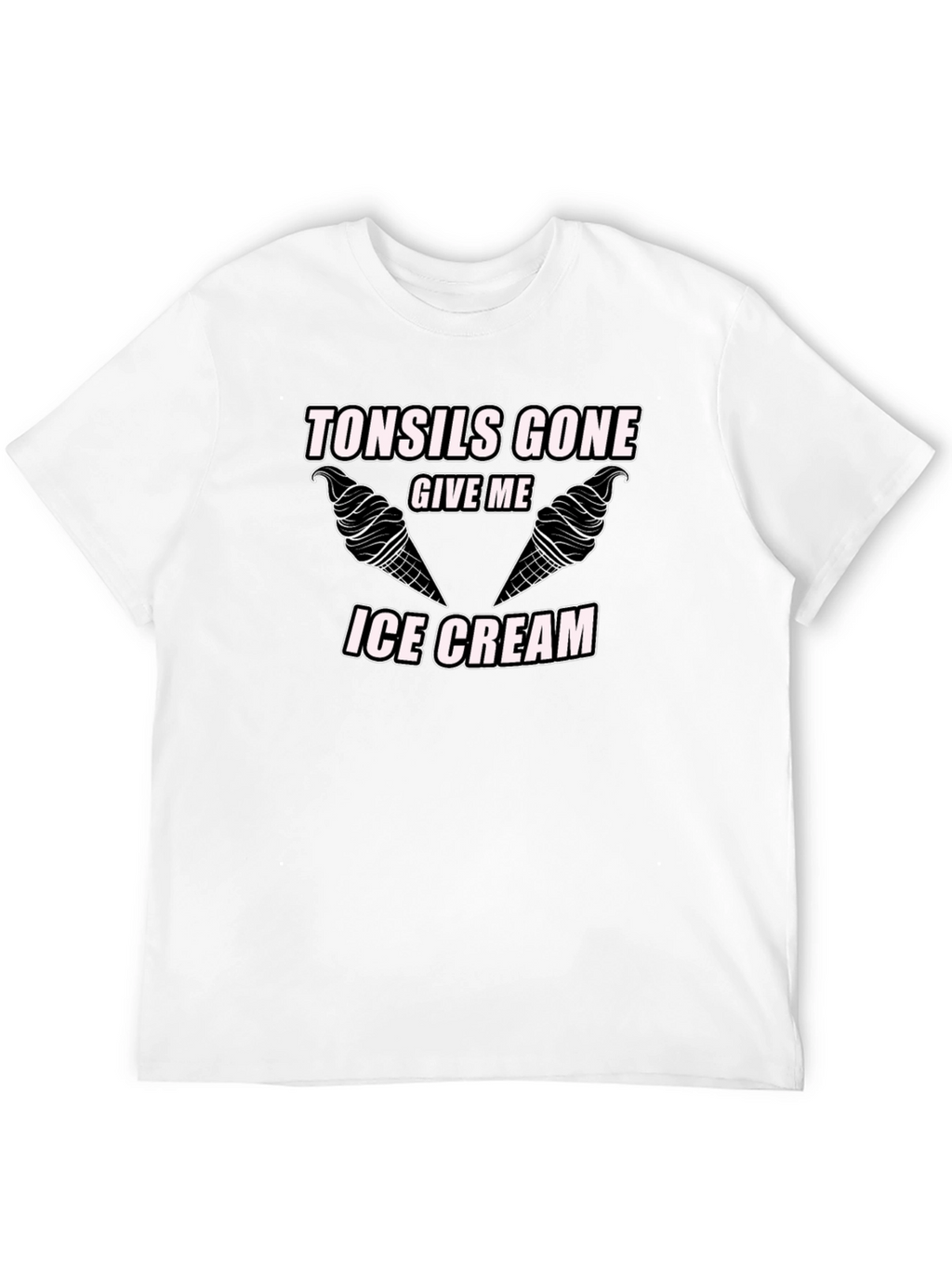 Tonsils Gone Ice Cream T-Shirt