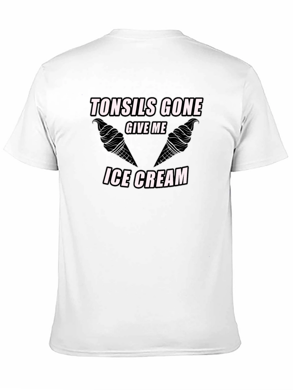 Tonsils Gone Ice Cream T-Shirt