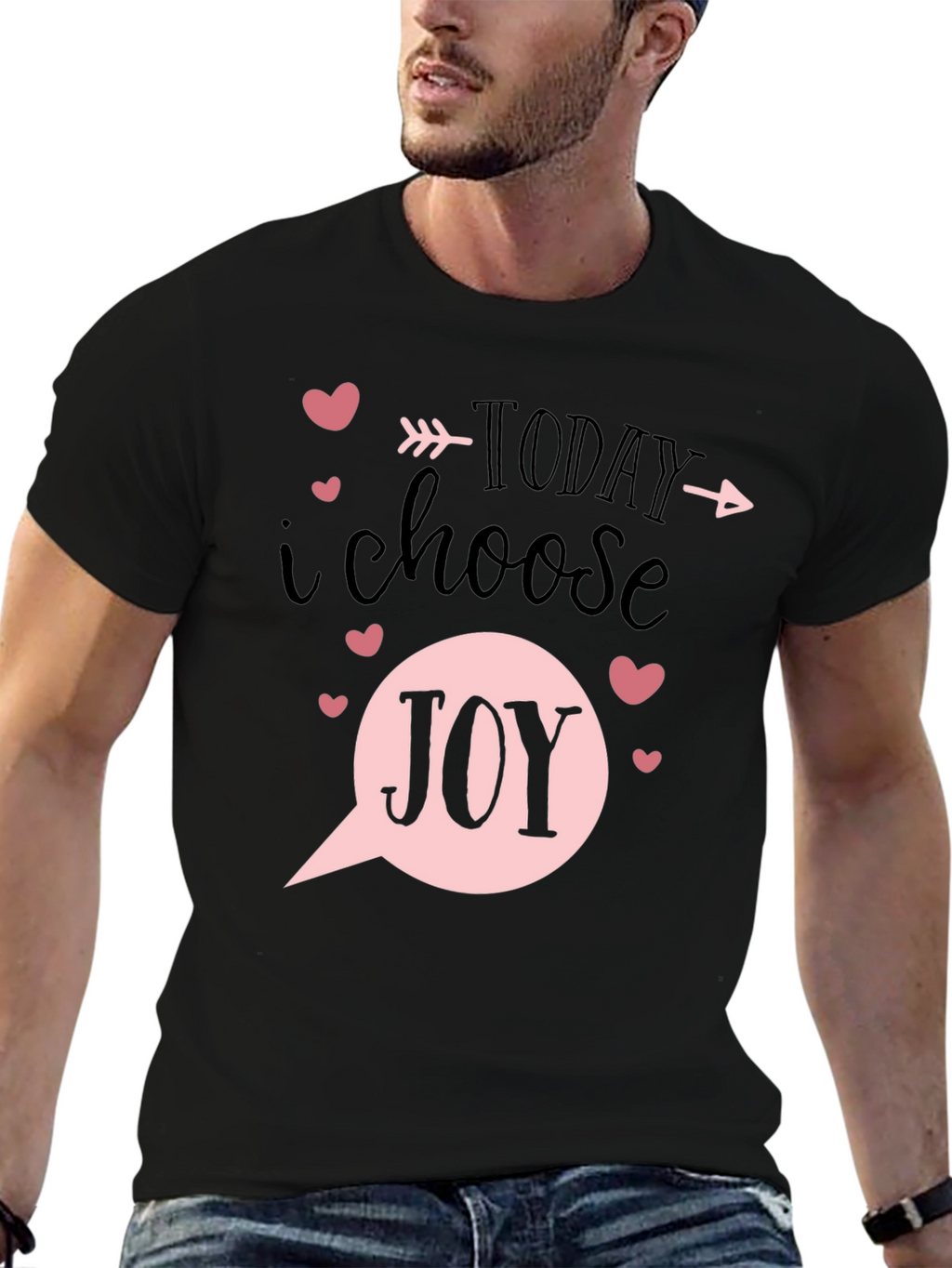 Choose Joy T-Shirt - Inspirational Graphic Tee
