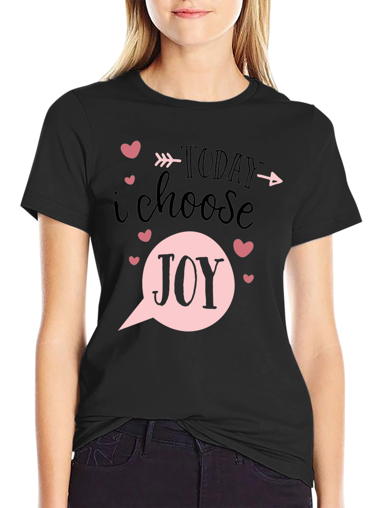 Choose Joy T-Shirt - Inspirational Graphic Tee