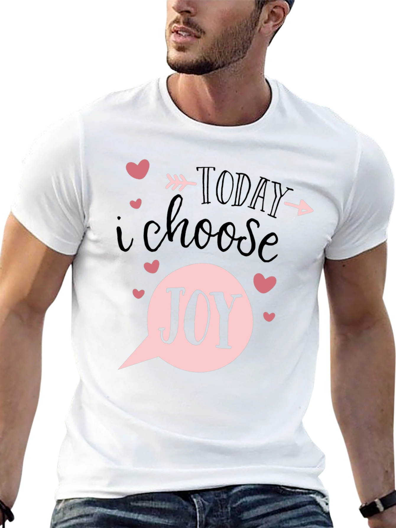 Choose Joy T-Shirt - Inspirational Graphic Tee