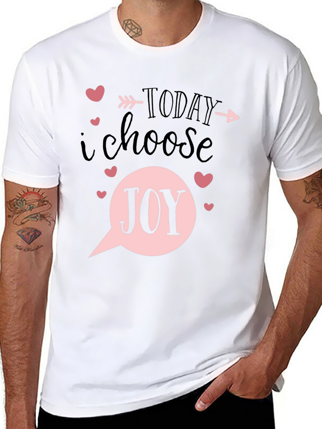 Choose Joy T-Shirt - Inspirational Graphic Tee