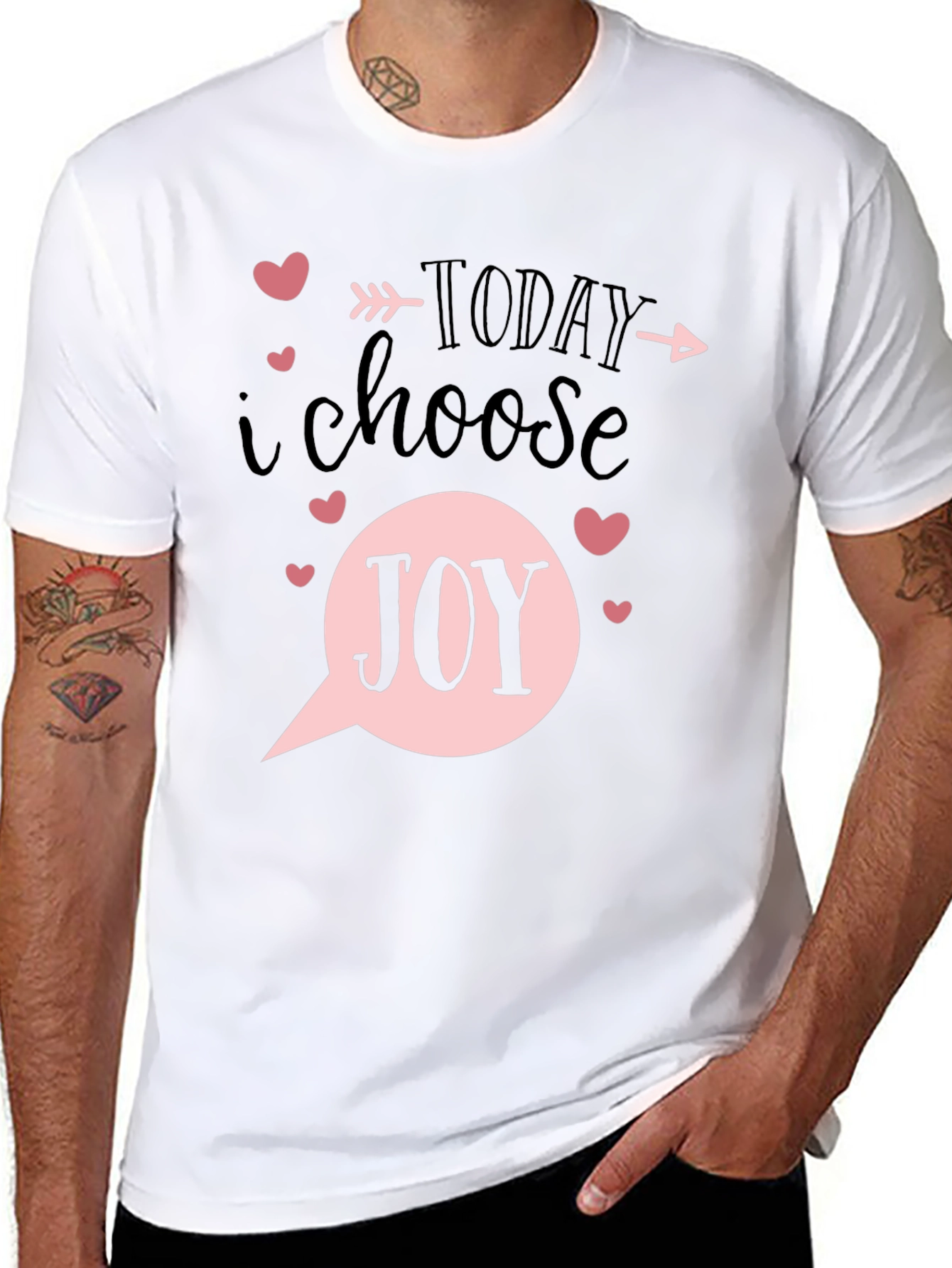 Choose Joy T-Shirt - Inspirational Graphic Tee