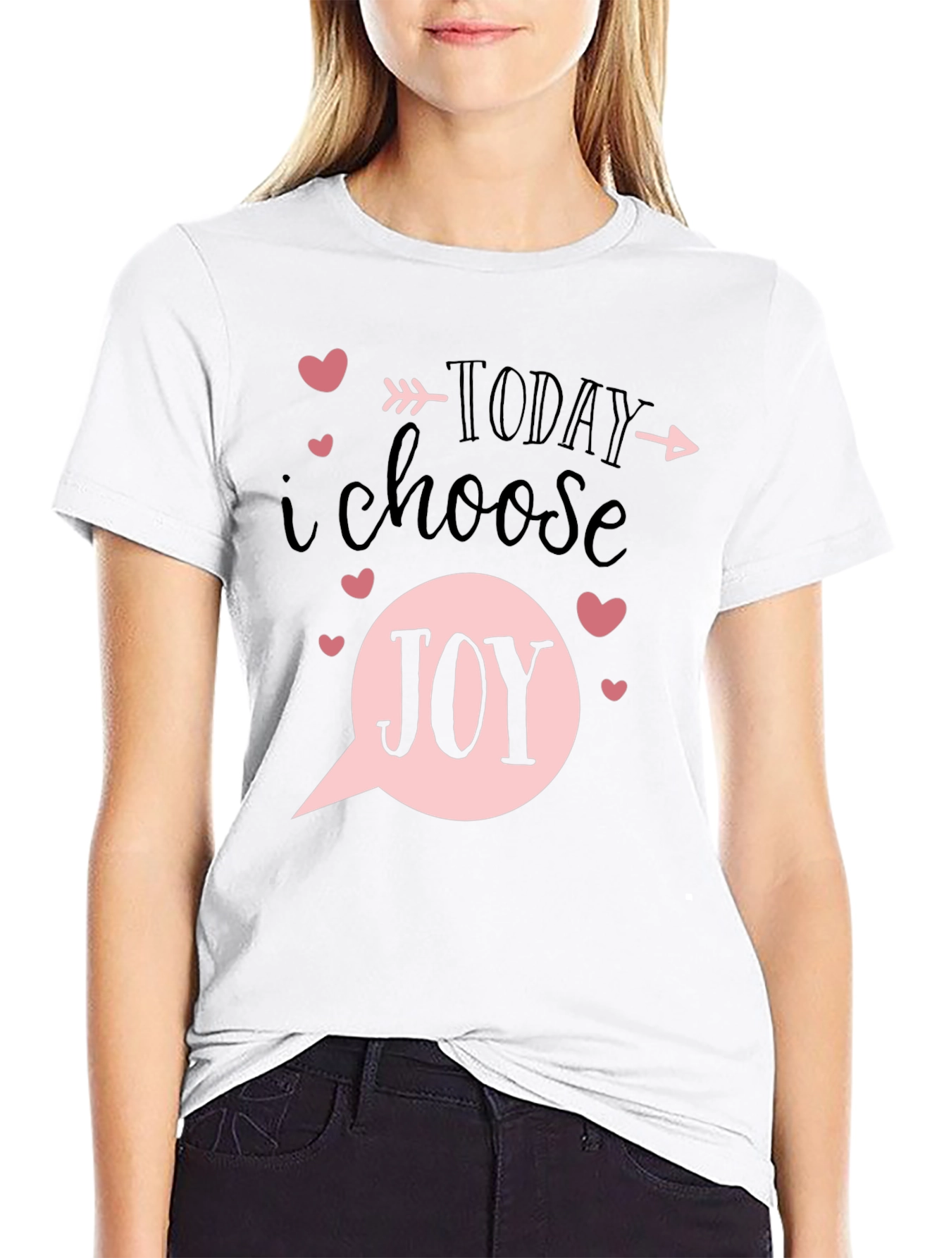 Choose Joy T-Shirt - Inspirational Graphic Tee