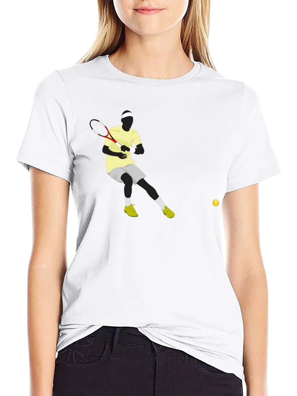 Tennis Player Graphic Tee