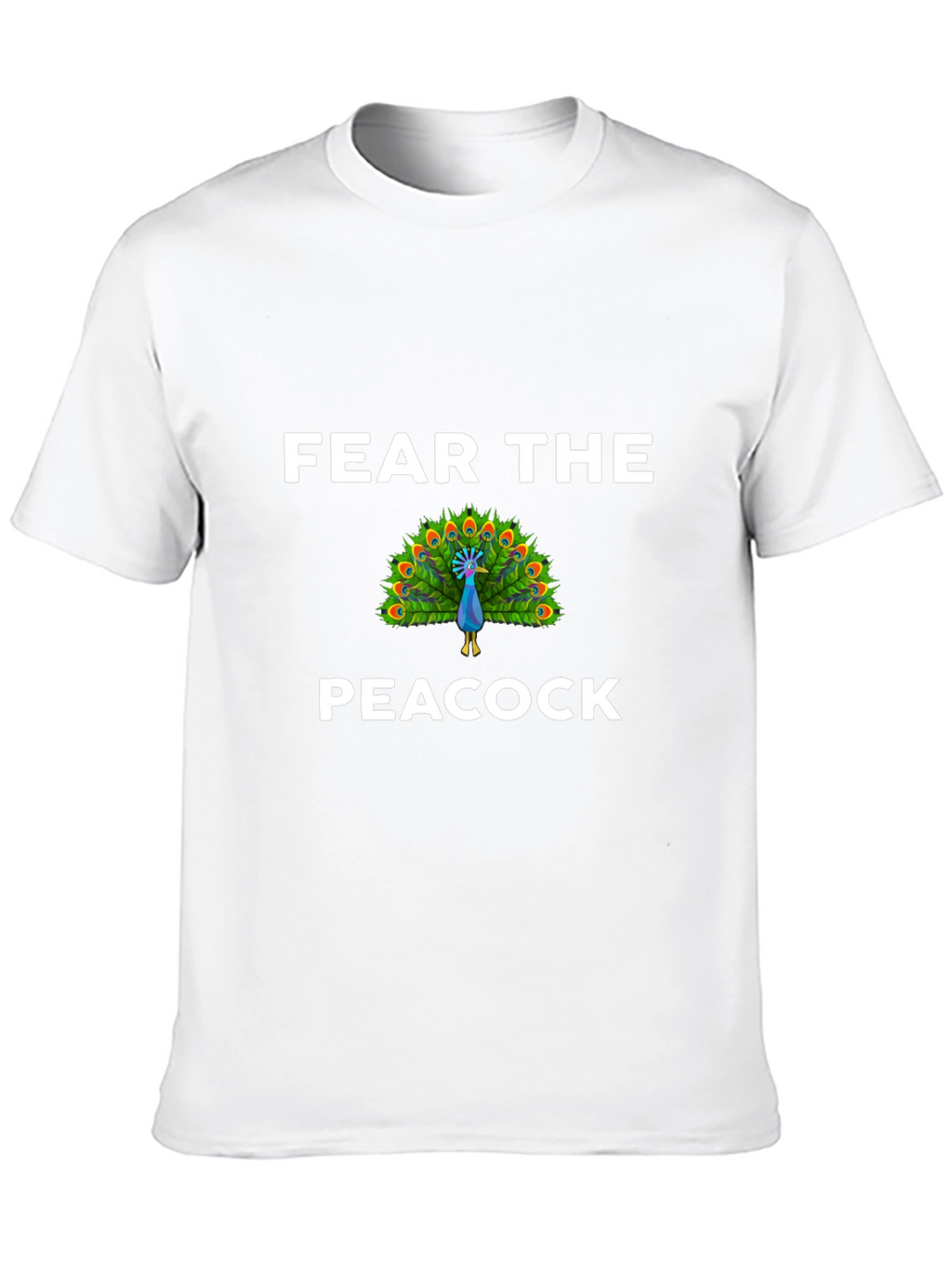 Fear The Peacock Graphic Tee