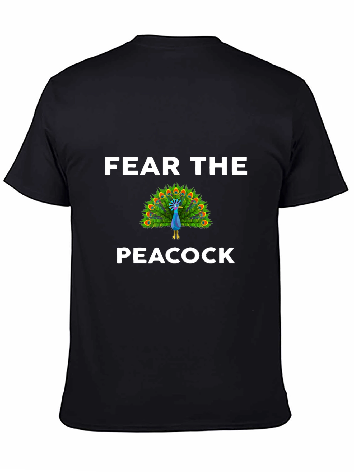 Fear The Peacock Graphic Tee