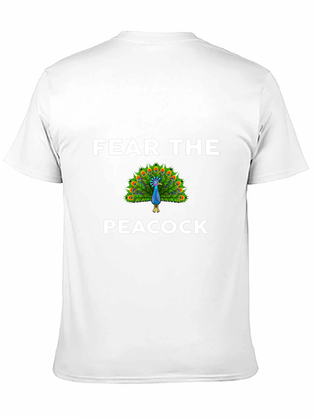 Fear The Peacock Graphic Tee