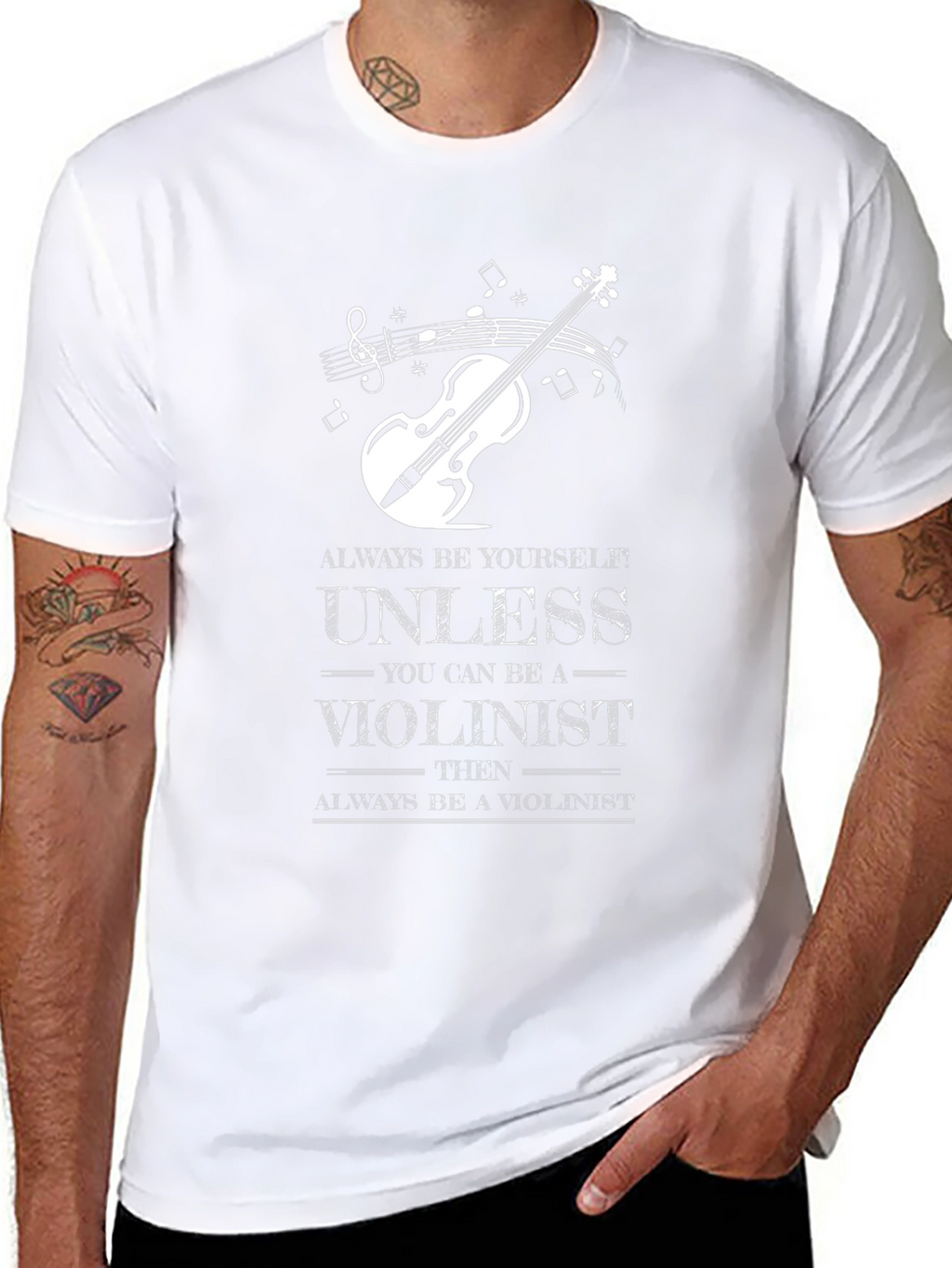 Violinist T-Shirt: Always Be Yourself