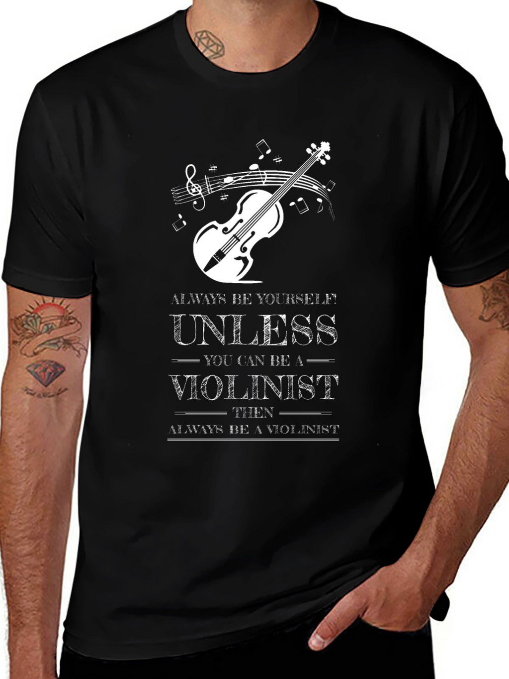 Violinist T-Shirt: Always Be Yourself