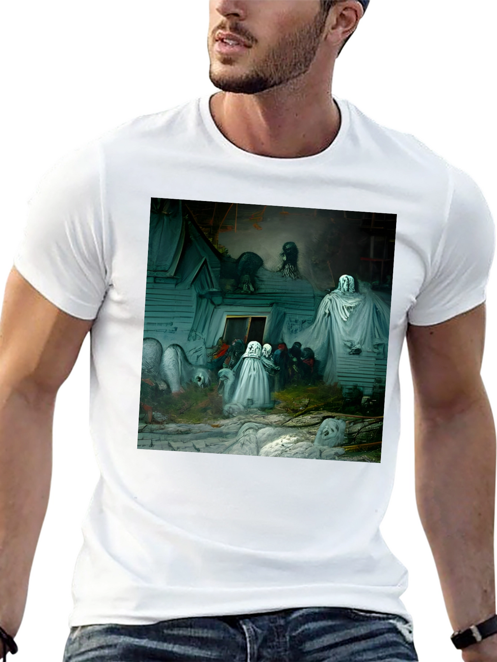 Ghostly Gathering Graphic Tee
