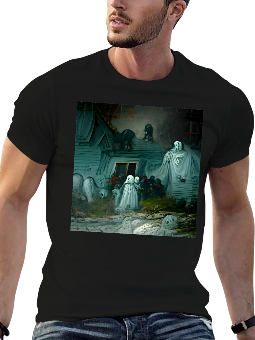Ghostly Gathering Graphic Tee