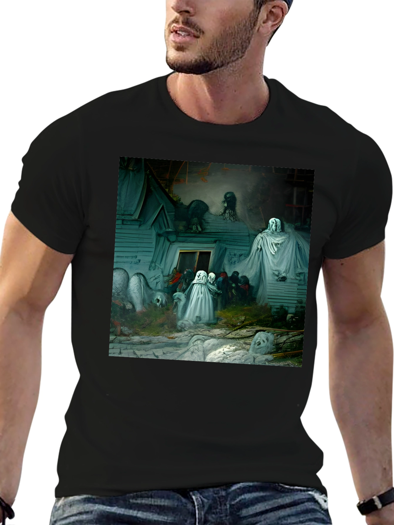 Ghostly Gathering Graphic Tee