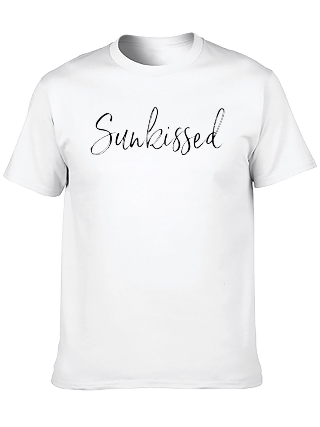 Sunkissed Black Graphic Tee - Casual Style