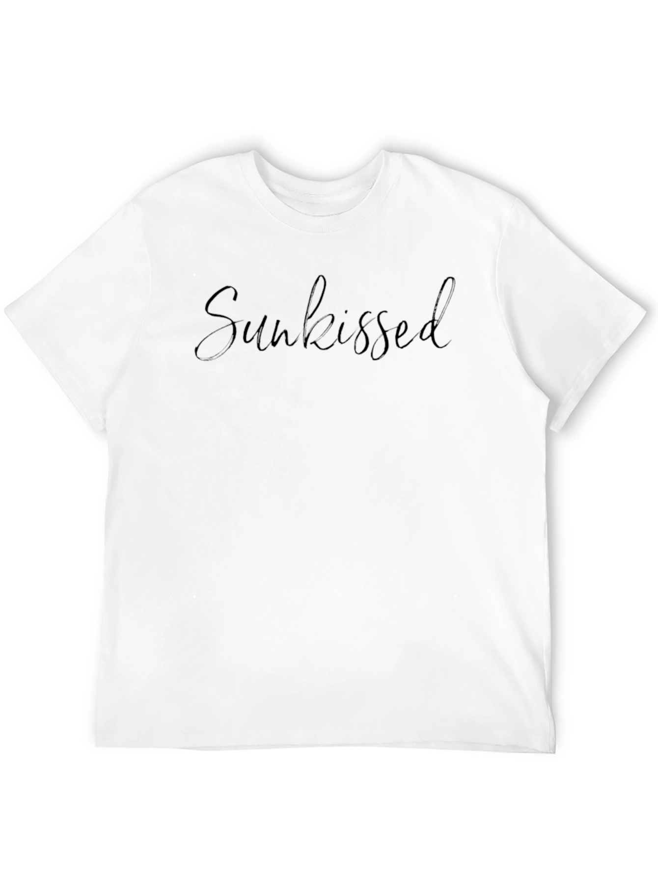 Sunkissed Black Graphic Tee - Casual Style