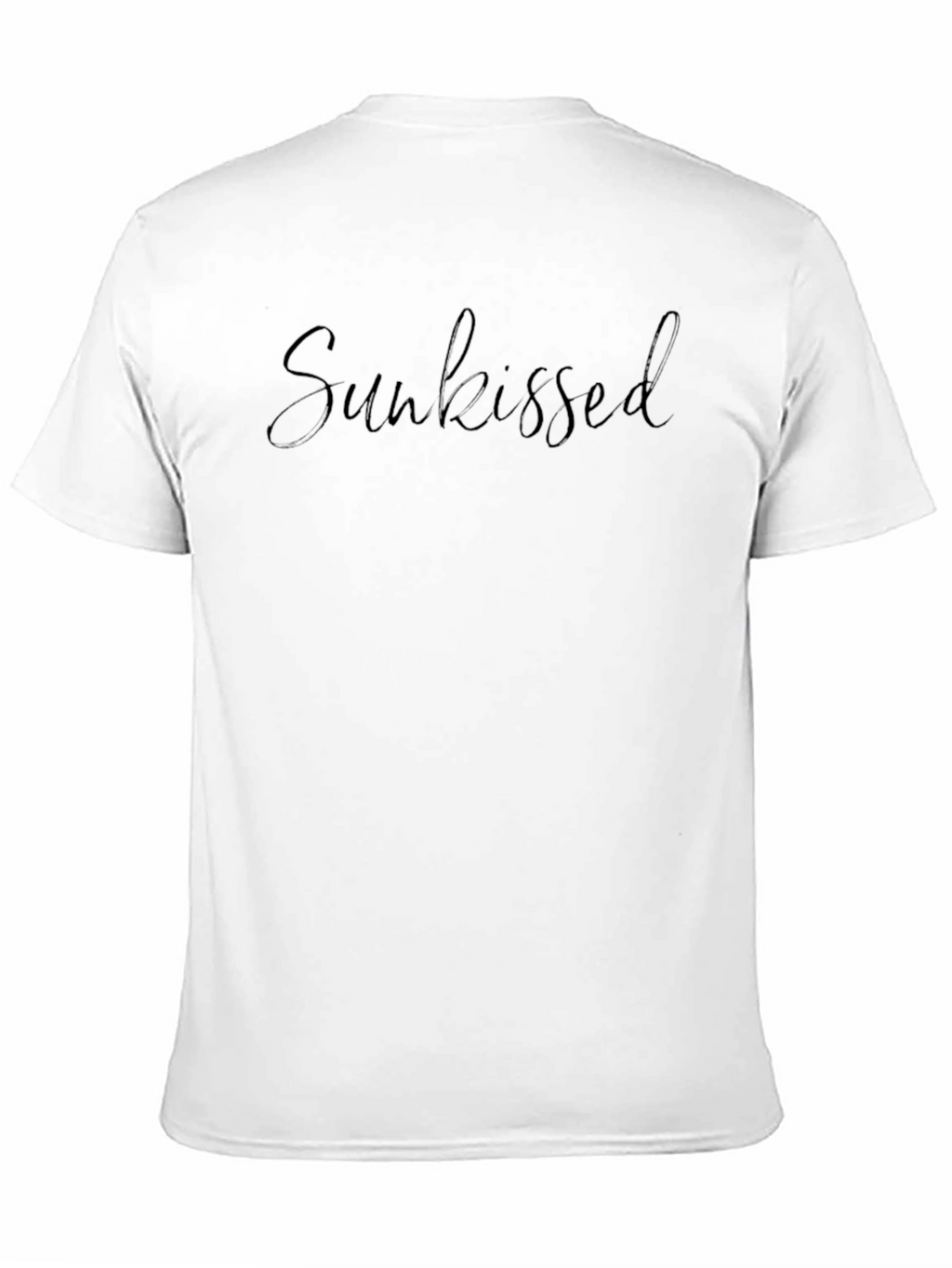 Sunkissed Black Graphic Tee - Casual Style