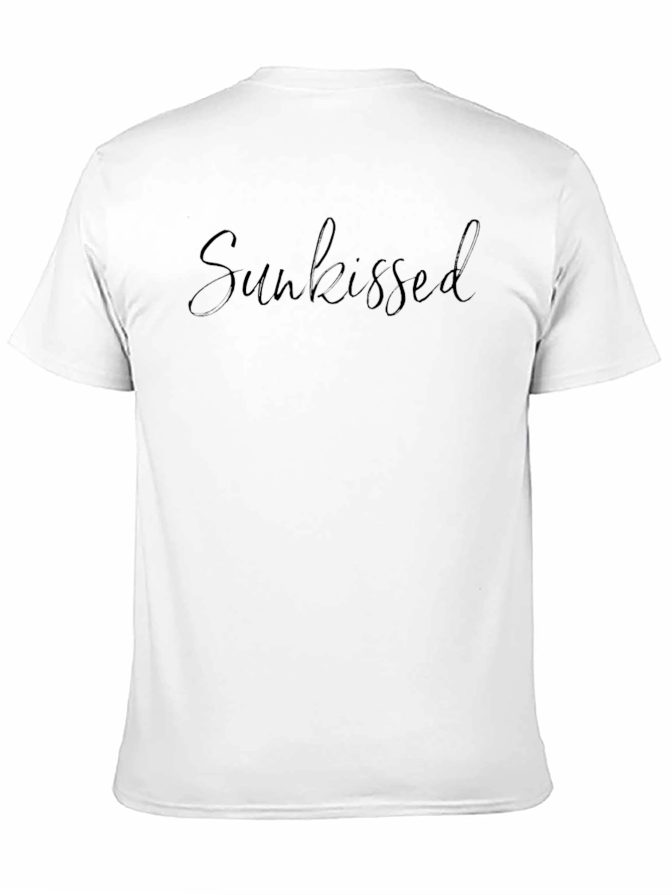 Sunkissed Black Graphic Tee - Casual Style