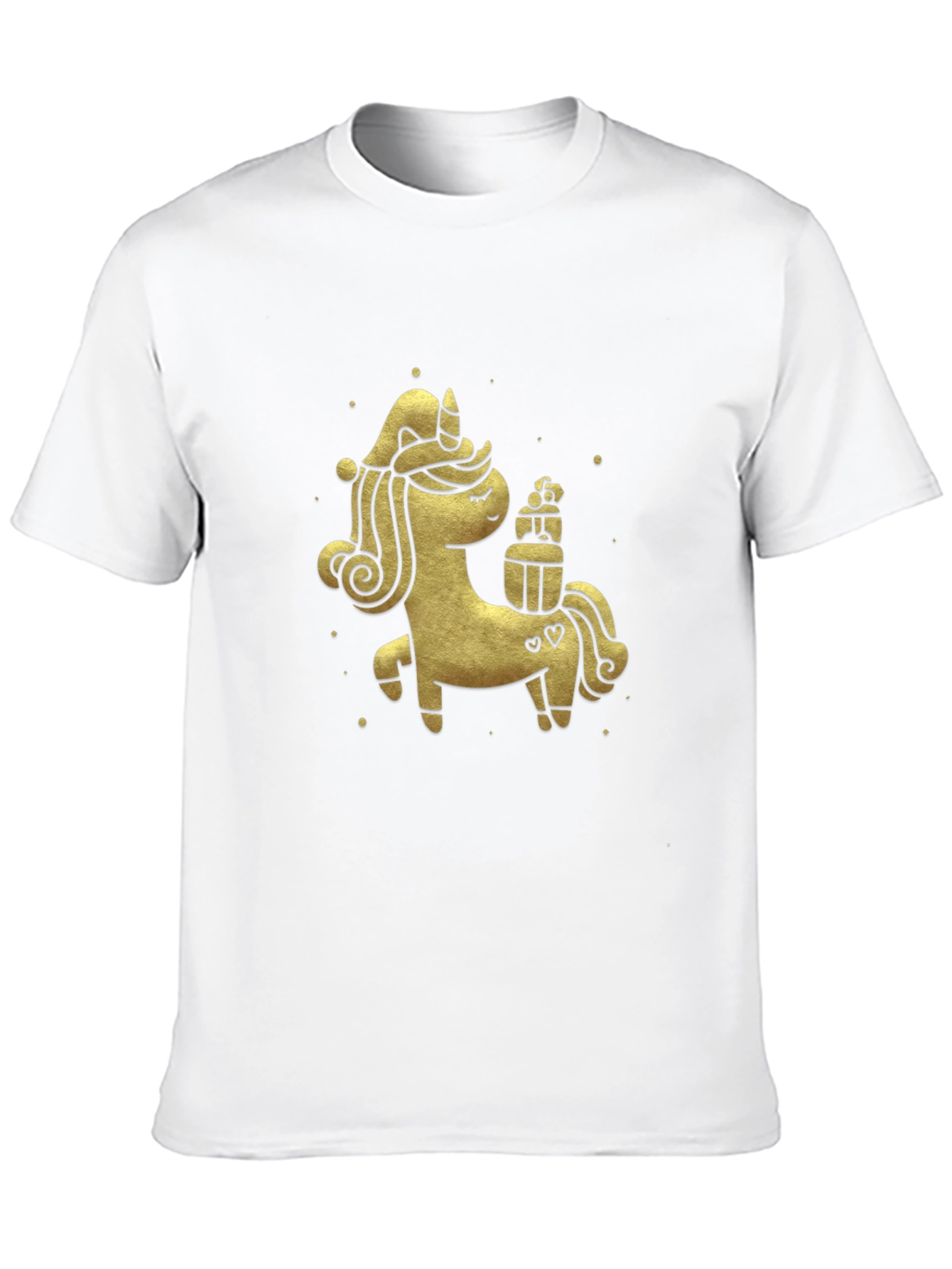 Festive Unicorn Graphic Tee