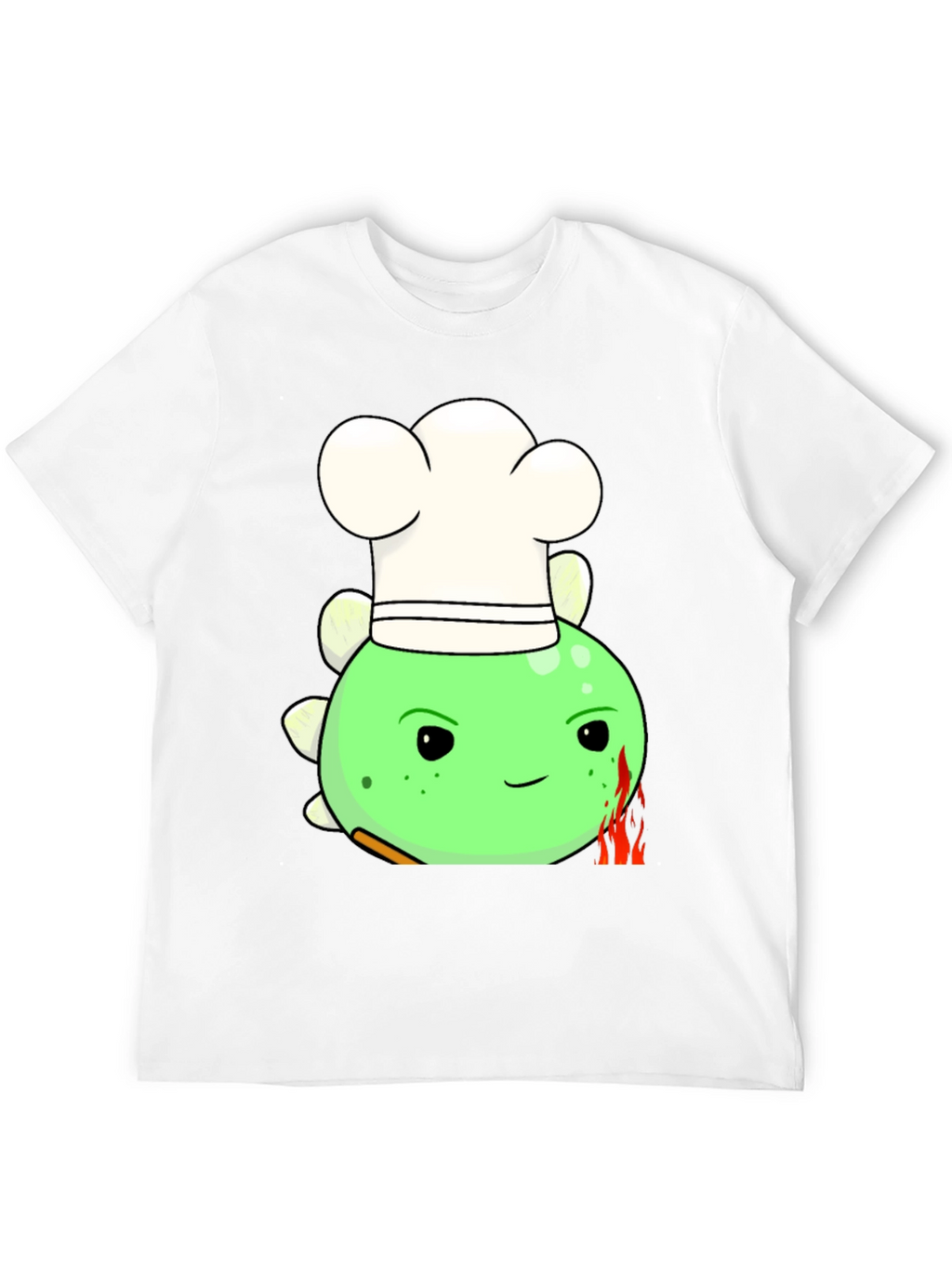 Chef Dino T-Shirt - Funny Cartoon Tee