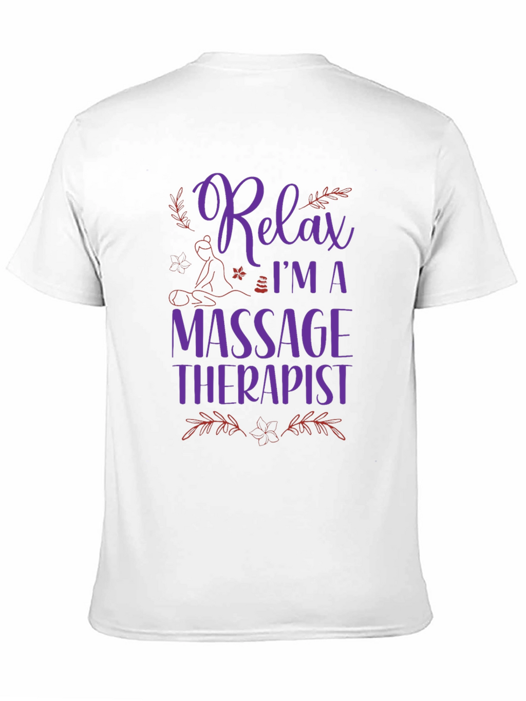 Relax Massage Therapist Graphic T-Shirt