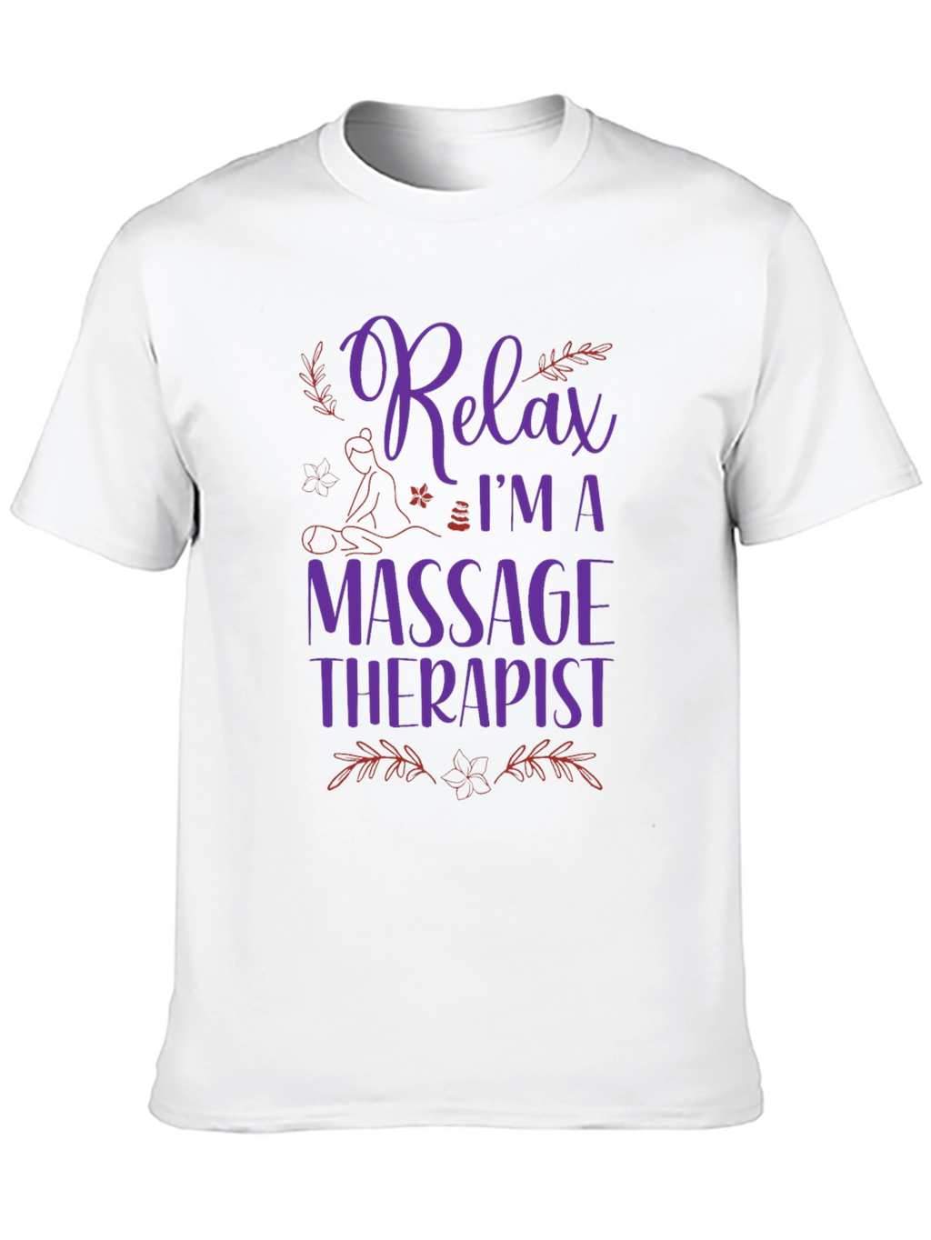 Relax Massage Therapist Graphic T-Shirt