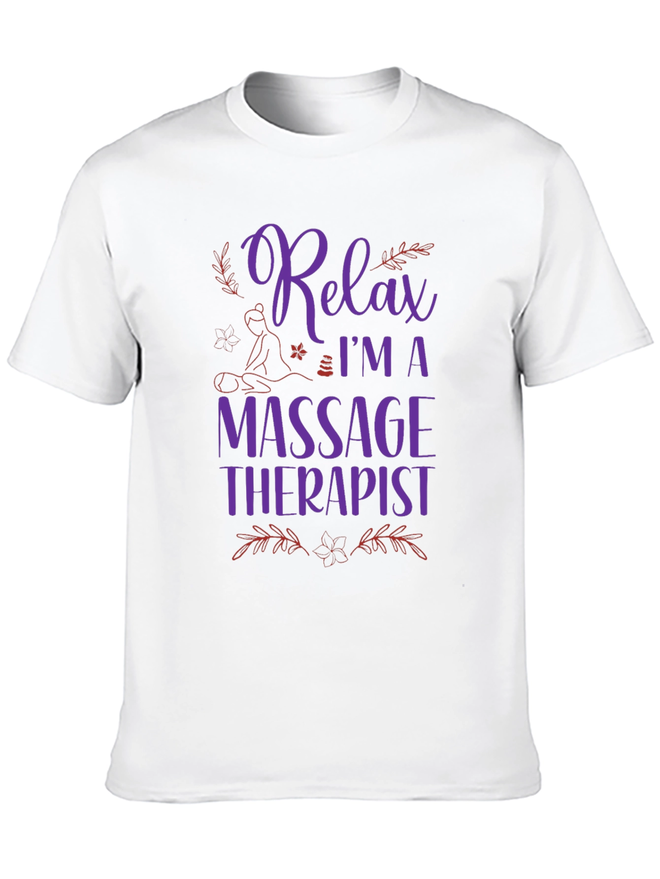 Relax Massage Therapist Graphic T-Shirt