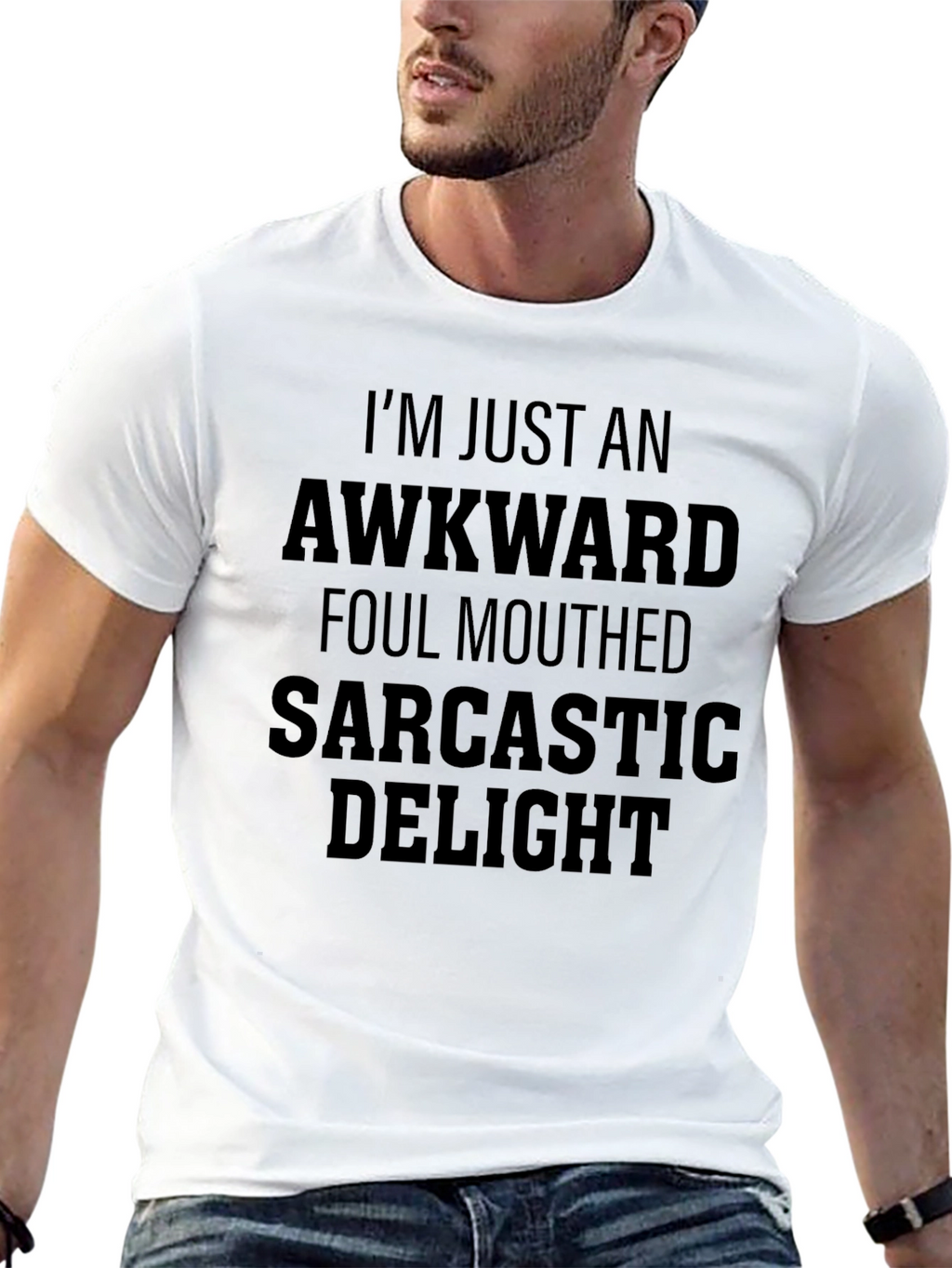 Awkward Sarcastic Delight Graphic Tee