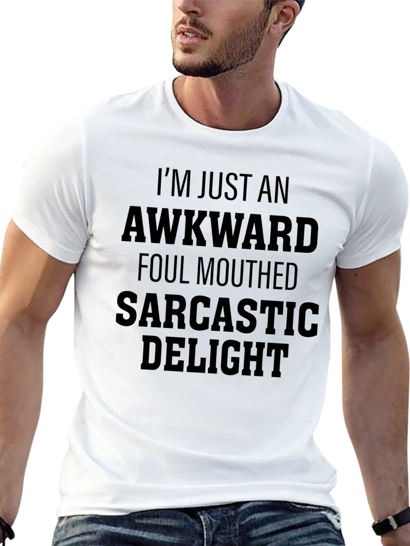 Awkward Sarcastic Delight Graphic Tee