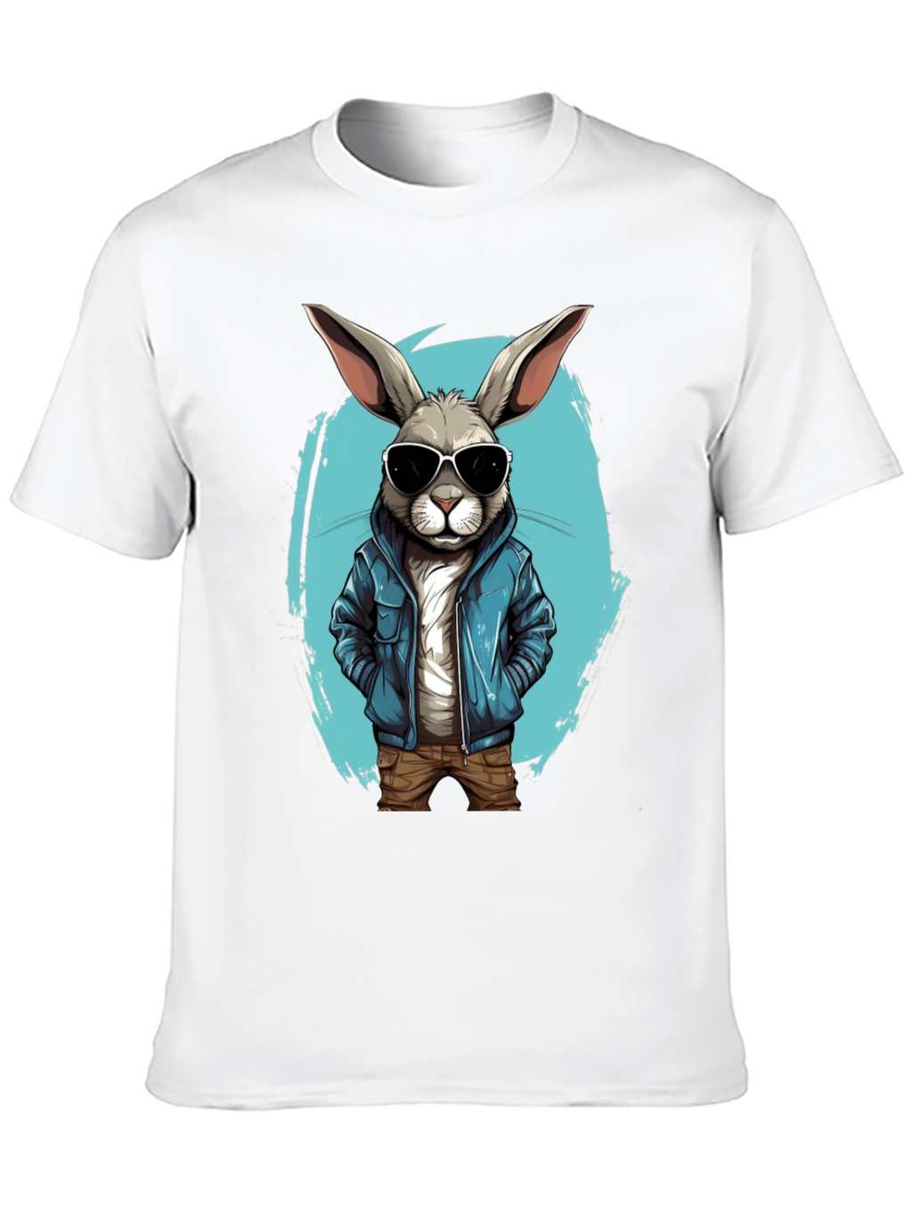 Cool Rabbit Graphic Tee