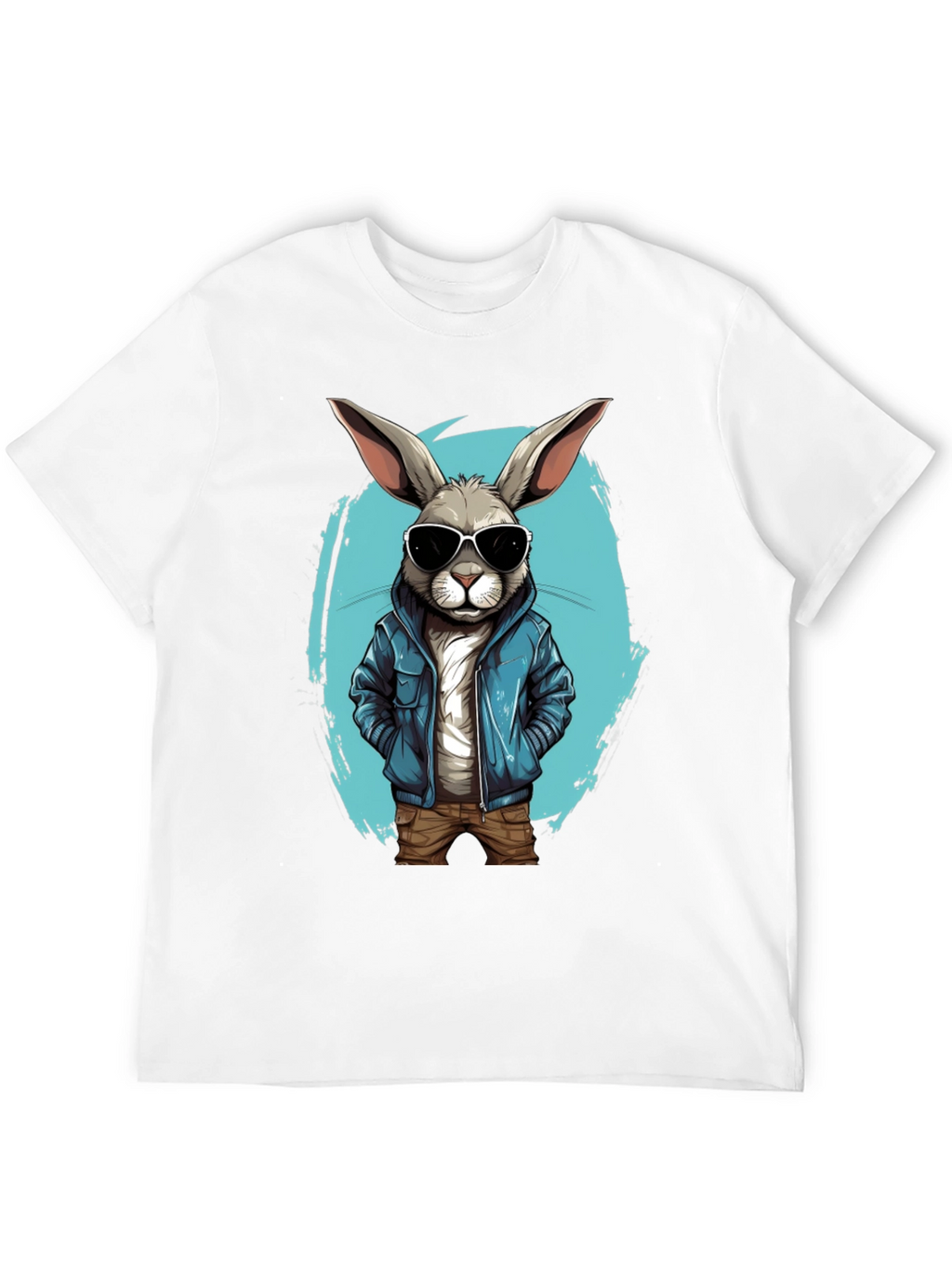 Cool Rabbit Graphic Tee