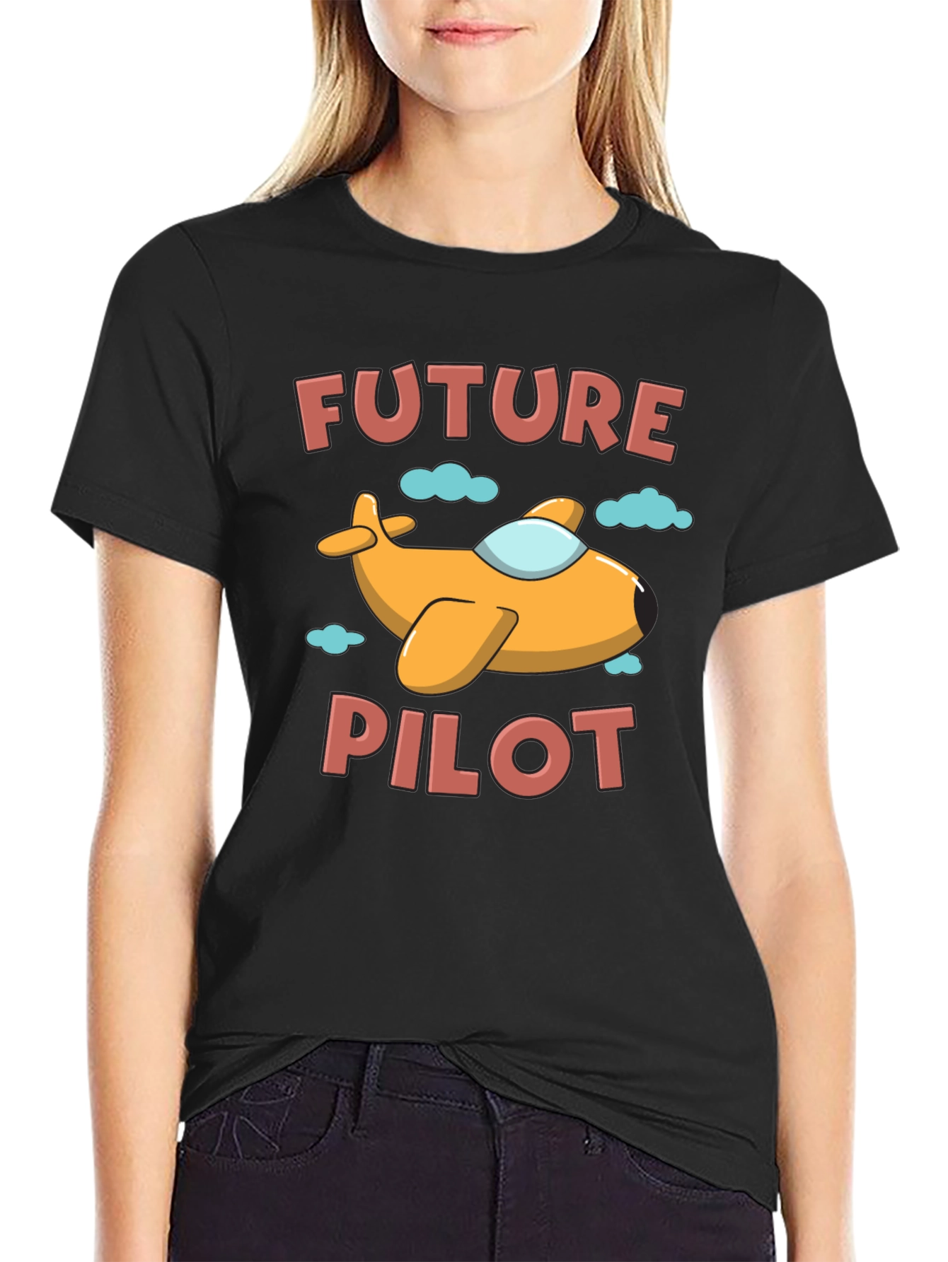 Future Pilot T-Shirt - Airplane Graphic Tee