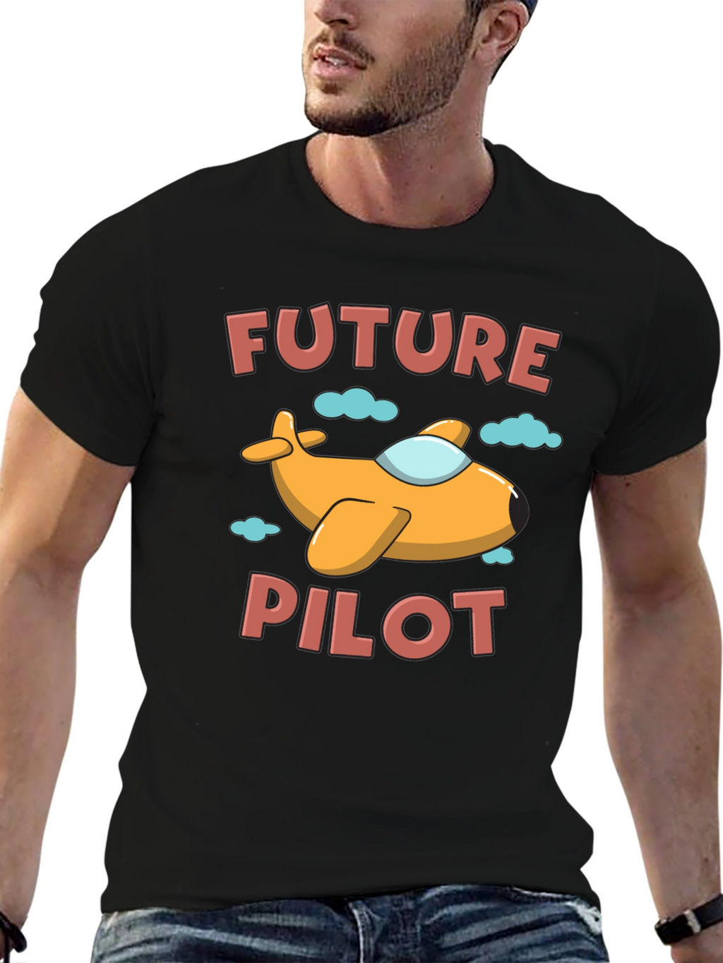 Future Pilot T-Shirt - Airplane Graphic Tee