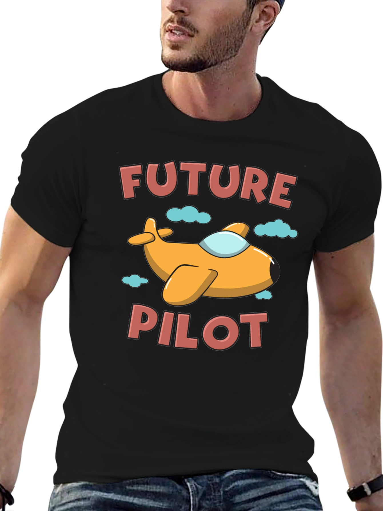 Future Pilot T-Shirt - Airplane Graphic Tee