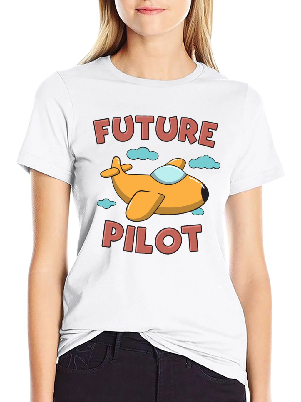Future Pilot T-Shirt - Airplane Graphic Tee
