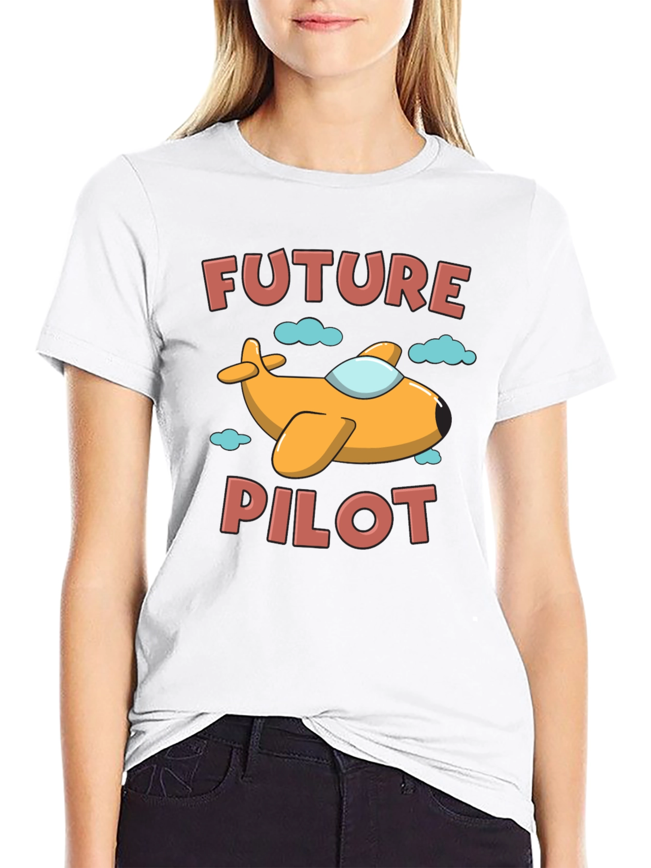 Future Pilot T-Shirt - Airplane Graphic Tee