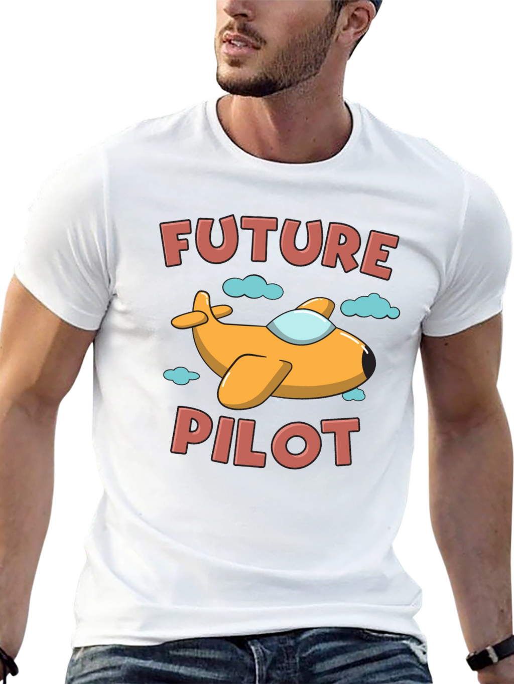 Future Pilot T-Shirt - Airplane Graphic Tee