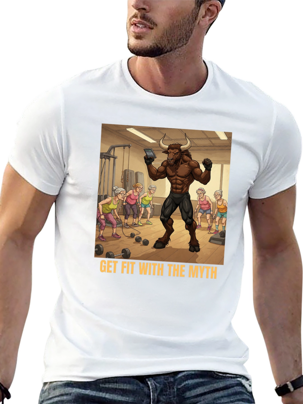 Get Fit With The Myth Tee