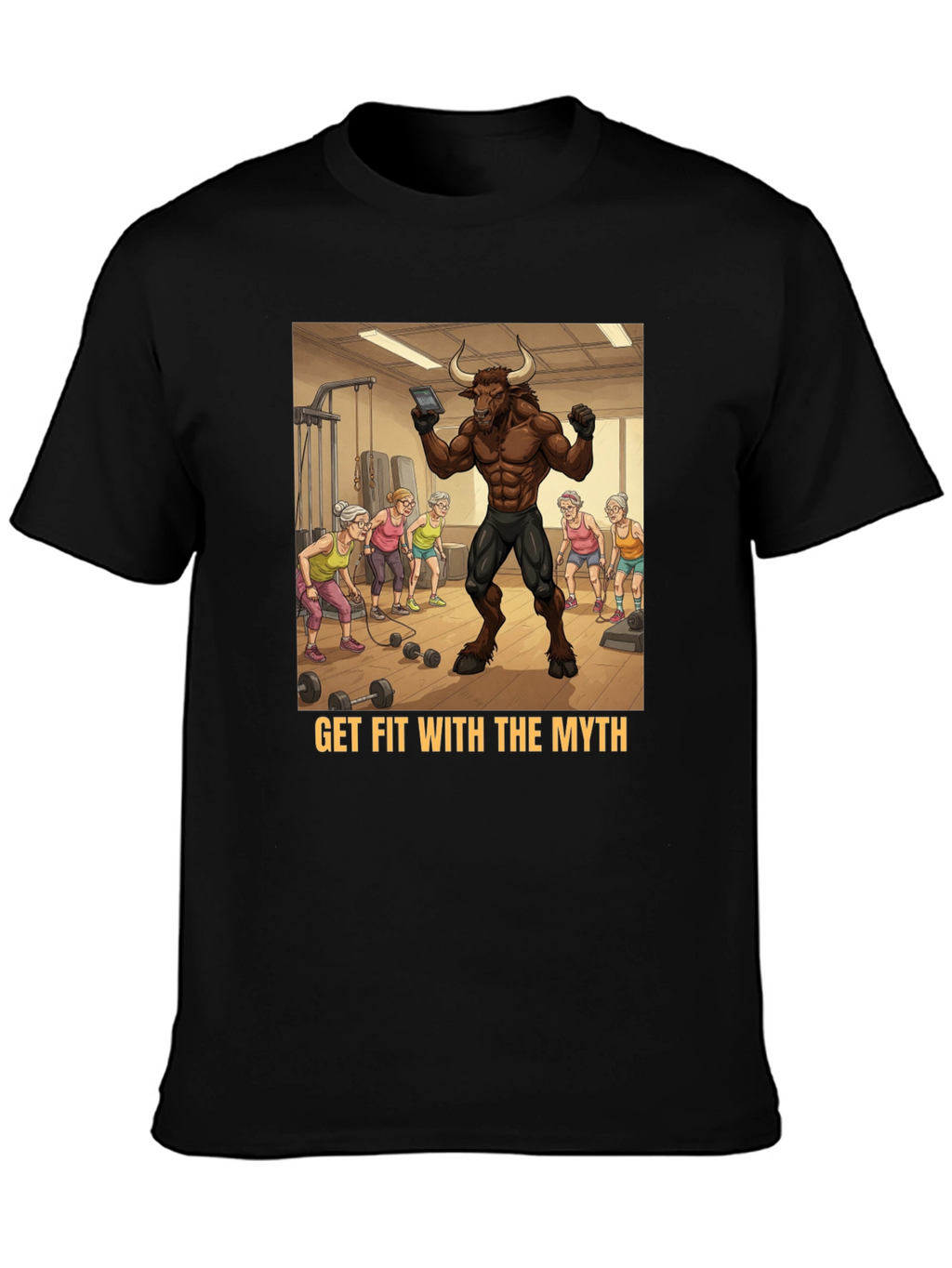 Get Fit With The Myth Tee