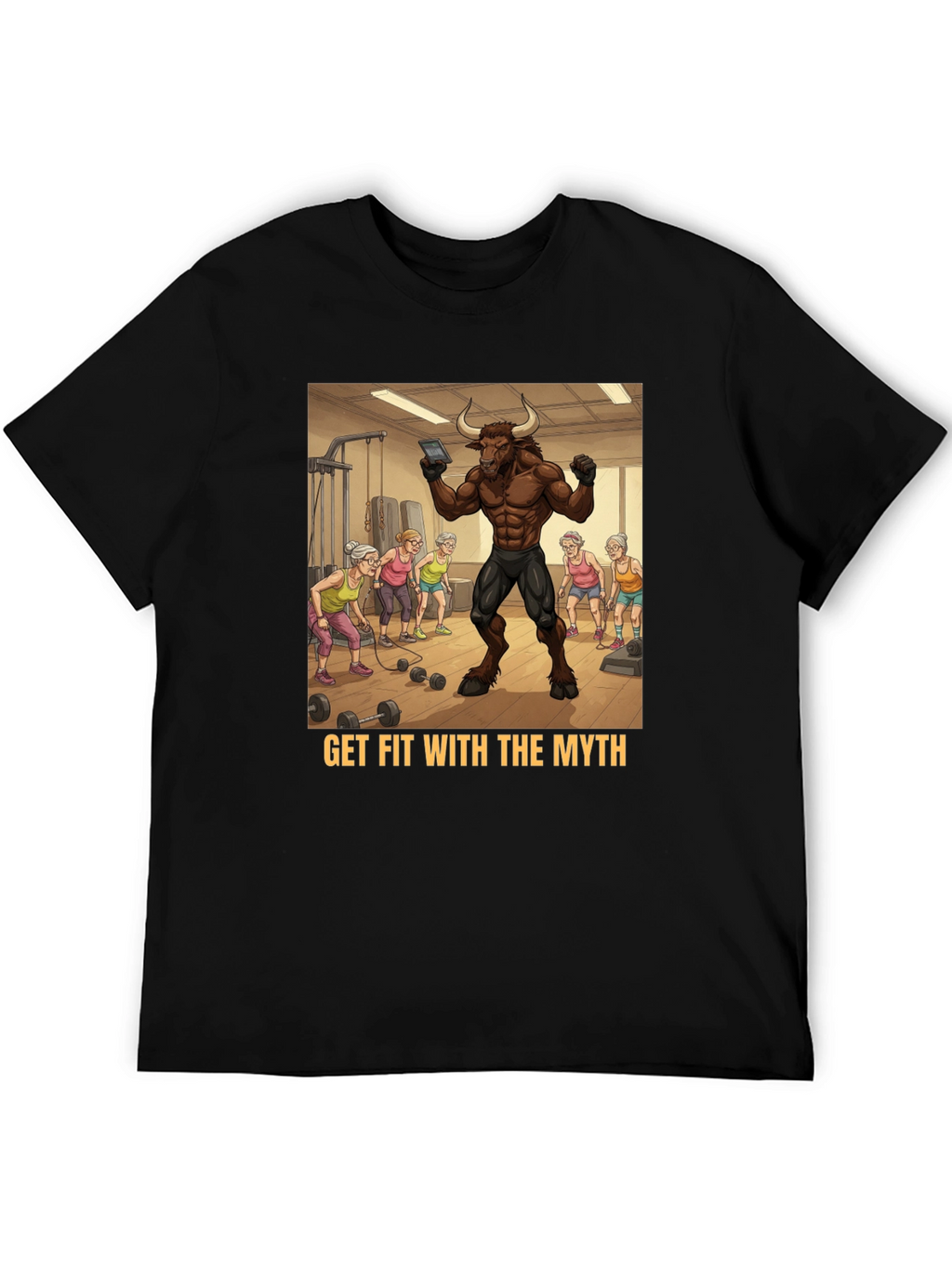Get Fit With The Myth Tee