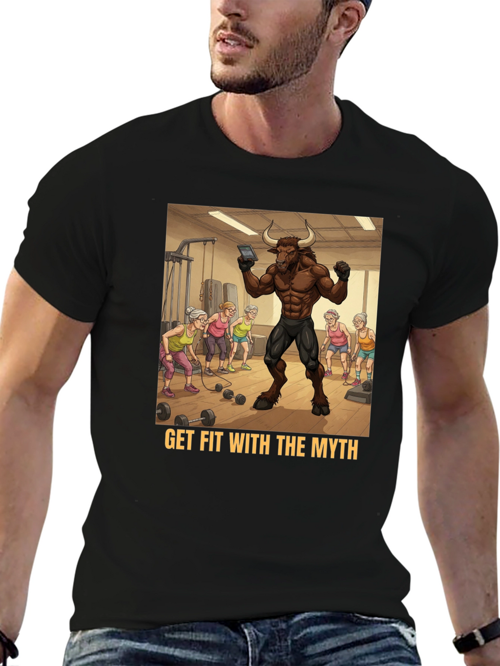 Get Fit With The Myth Tee