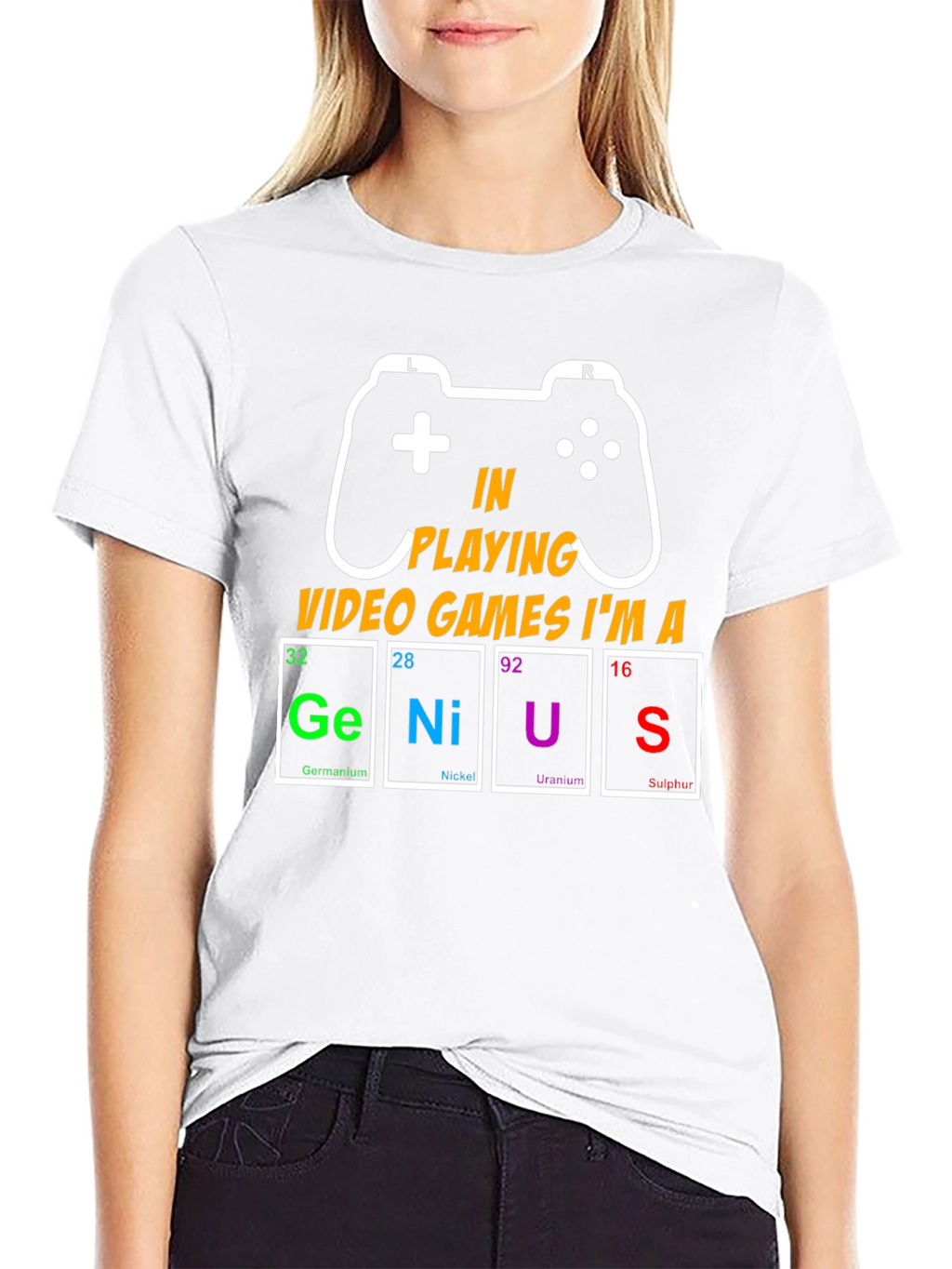 Gamer Genius T-Shirt - Video Game Apparel