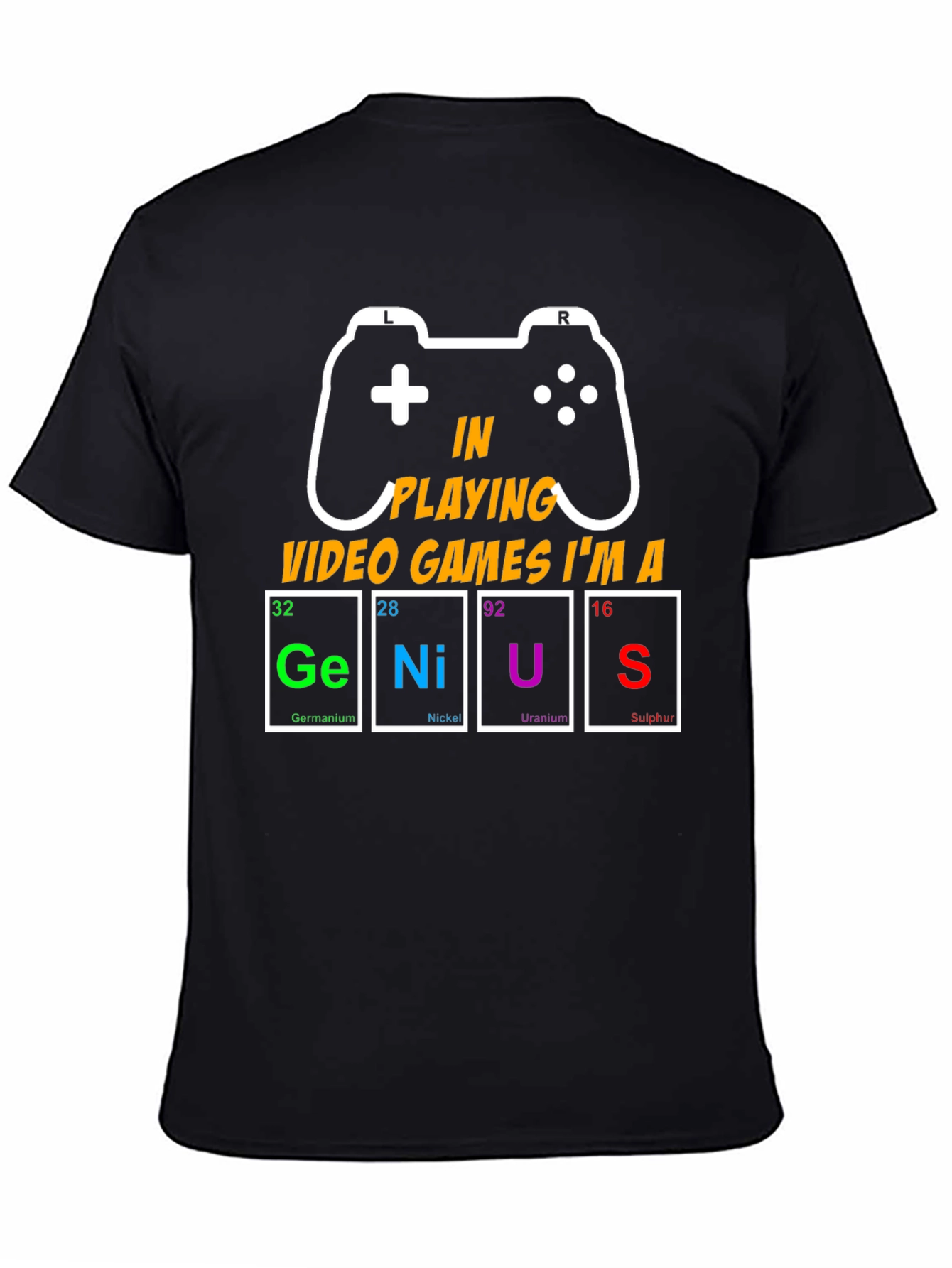 Gamer Genius T-Shirt - Video Game Apparel