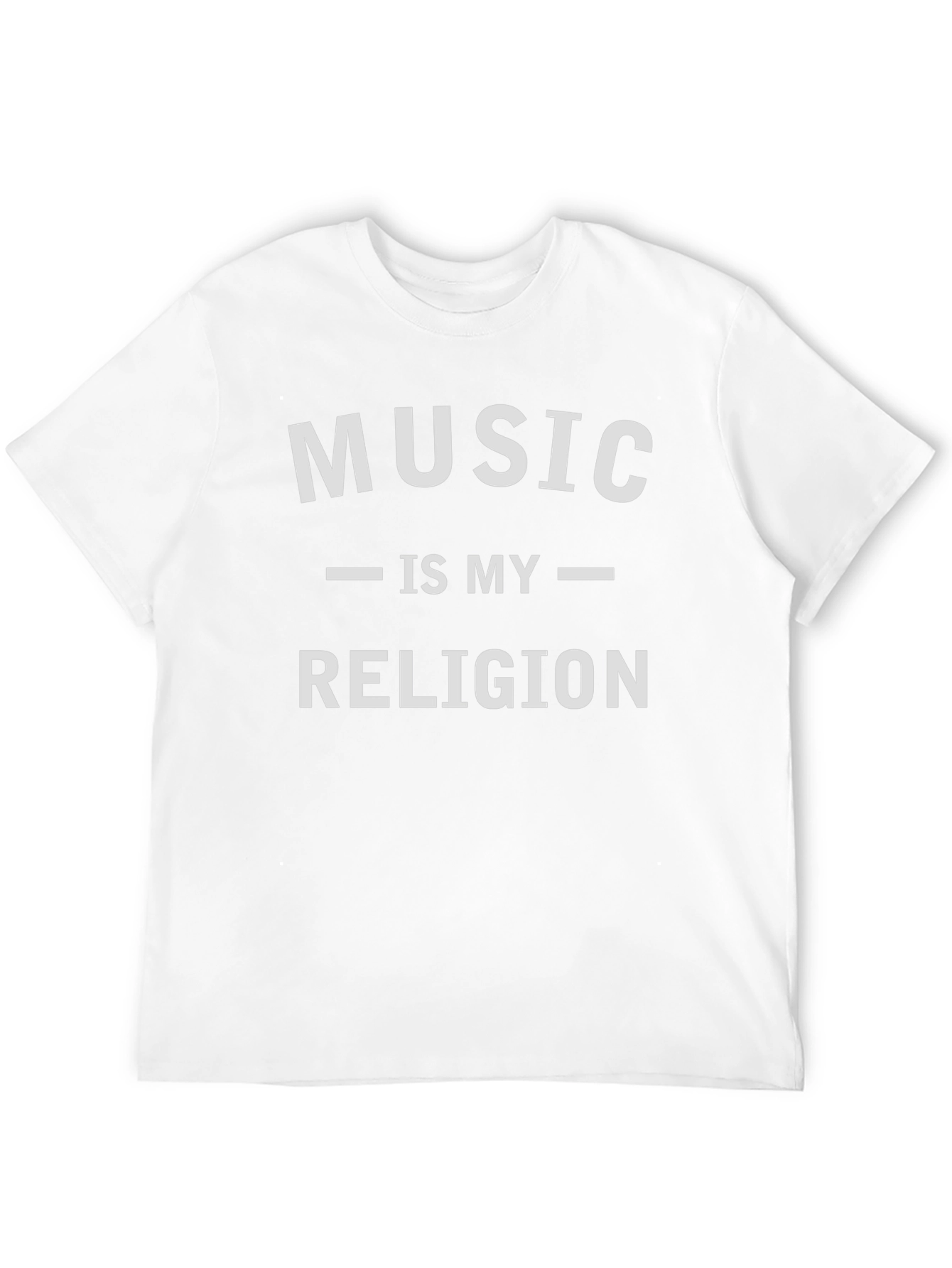 Music is My Religion Graphic T-Shirt
