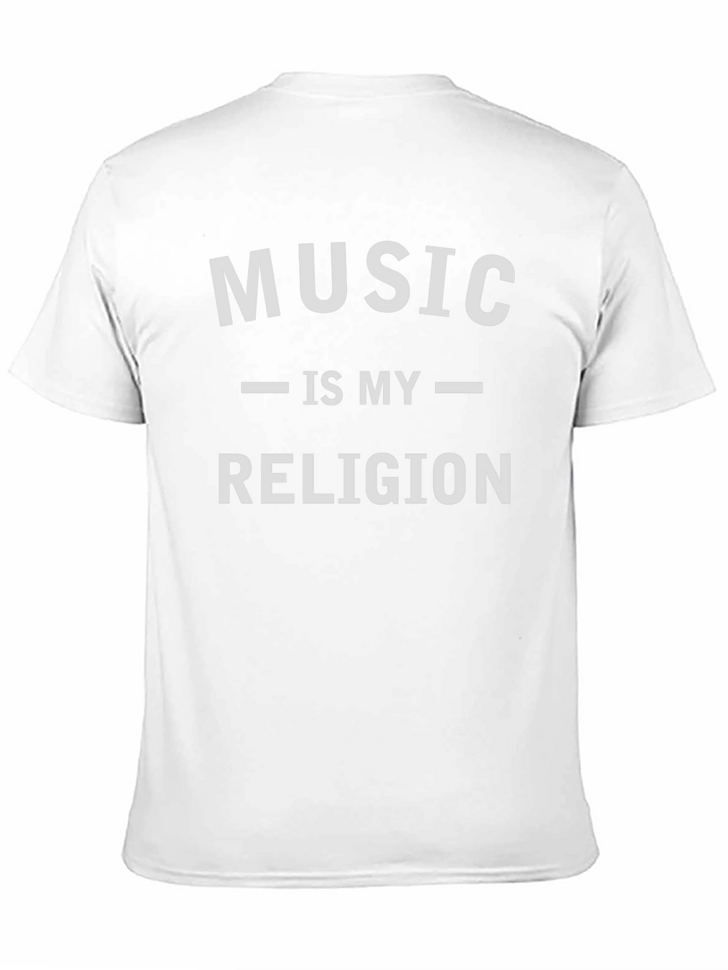 Music is My Religion Graphic T-Shirt
