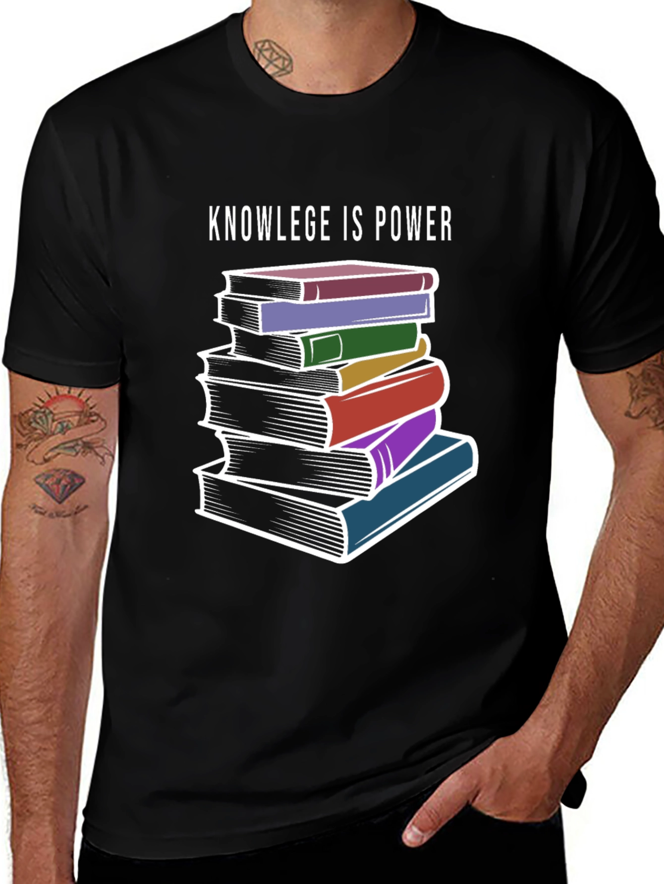Knowledge is Power Graphic T-Shirt