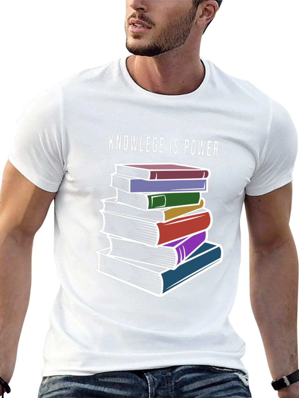 Knowledge is Power Graphic T-Shirt