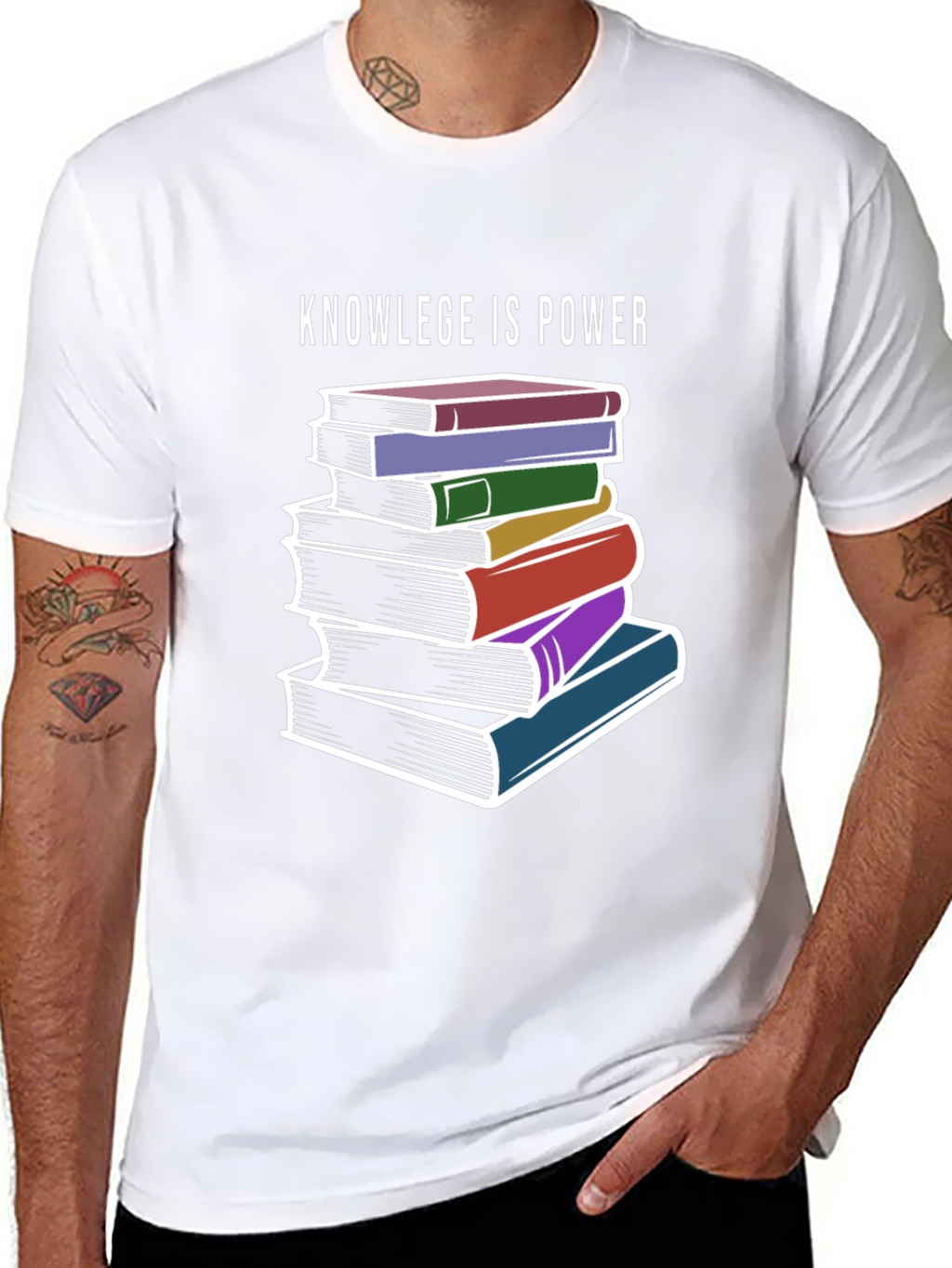 Knowledge is Power Graphic T-Shirt