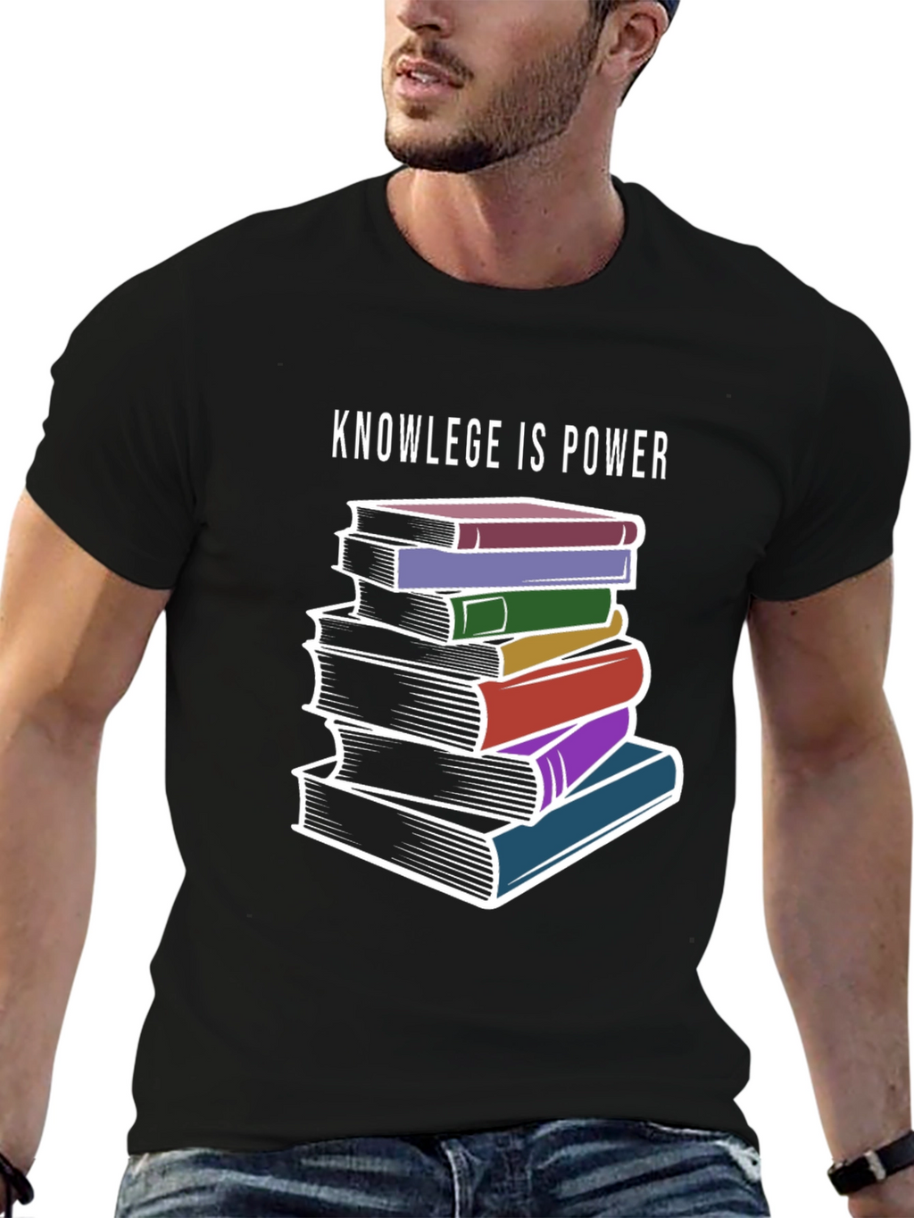Knowledge is Power Graphic T-Shirt