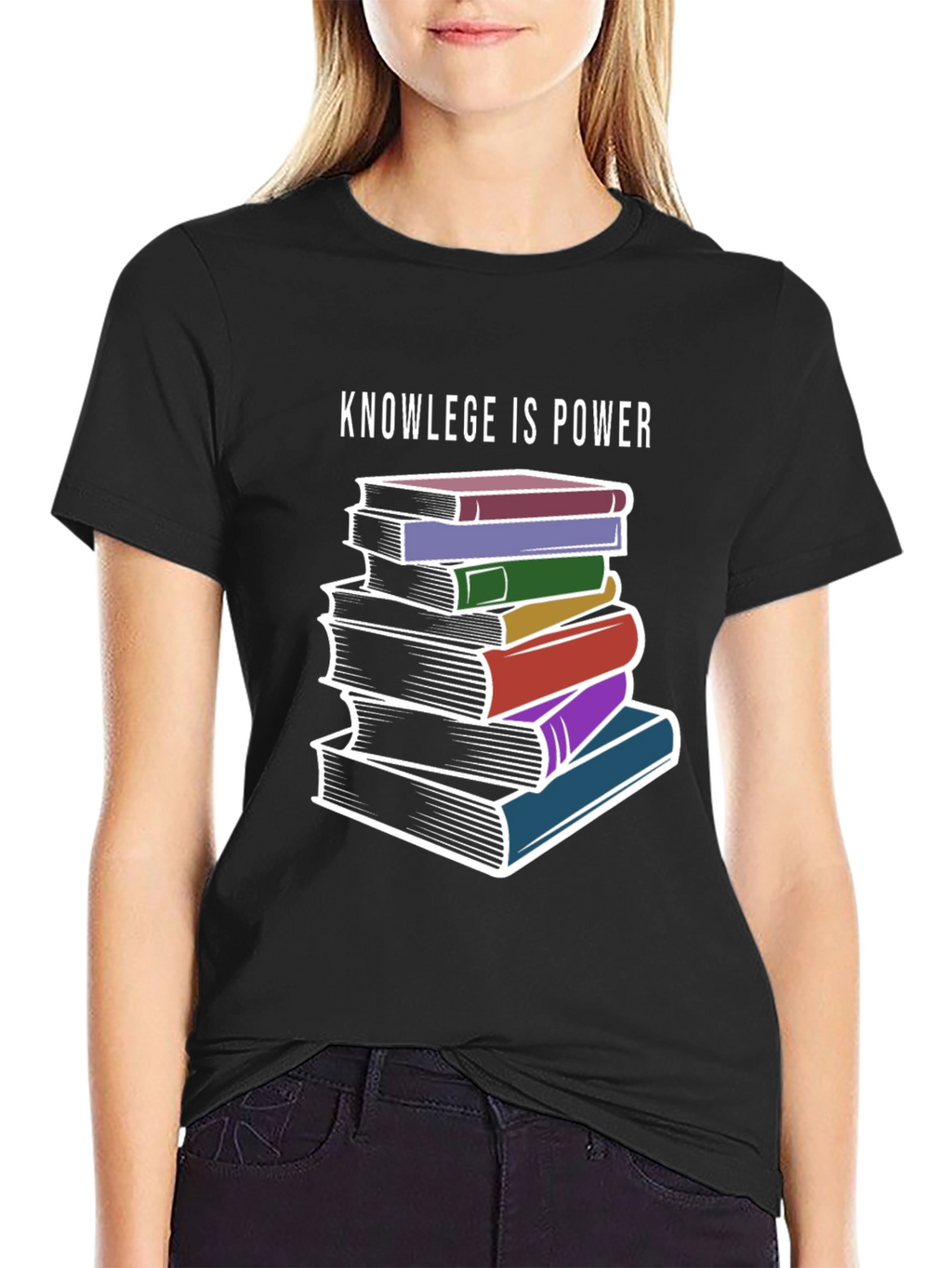 Knowledge is Power Graphic T-Shirt